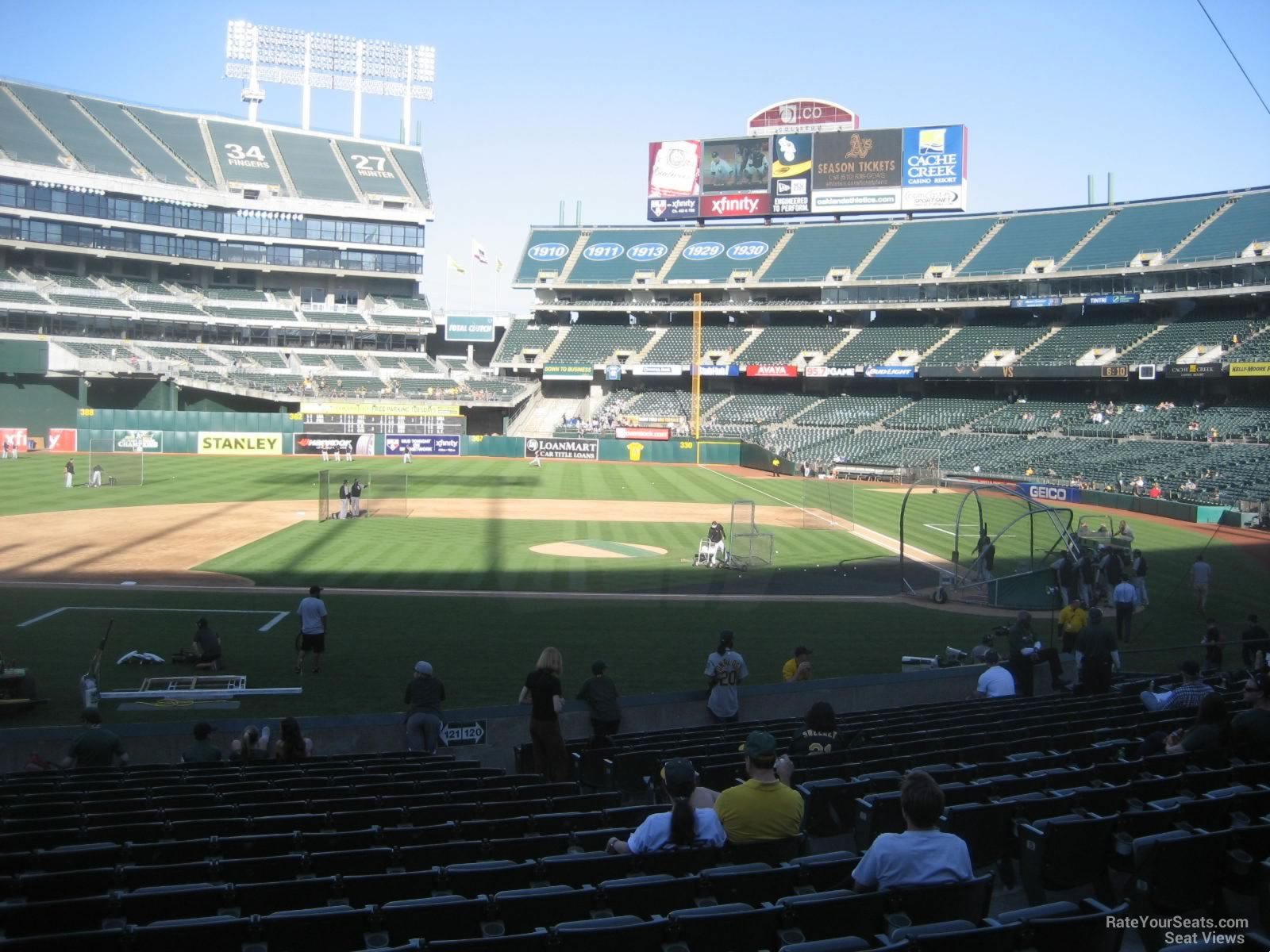 section 121, row 21 seat view  - ringcentral coliseum
