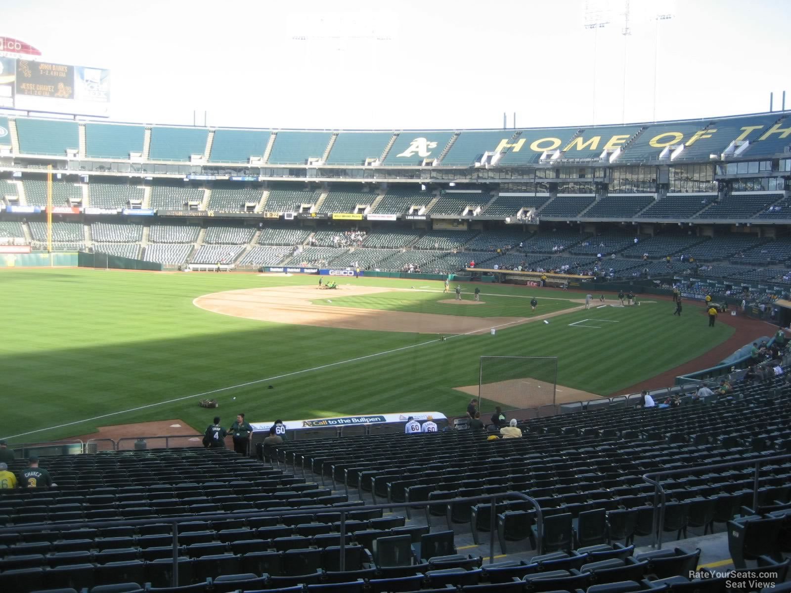section 129, row 30 seat view  - ringcentral coliseum