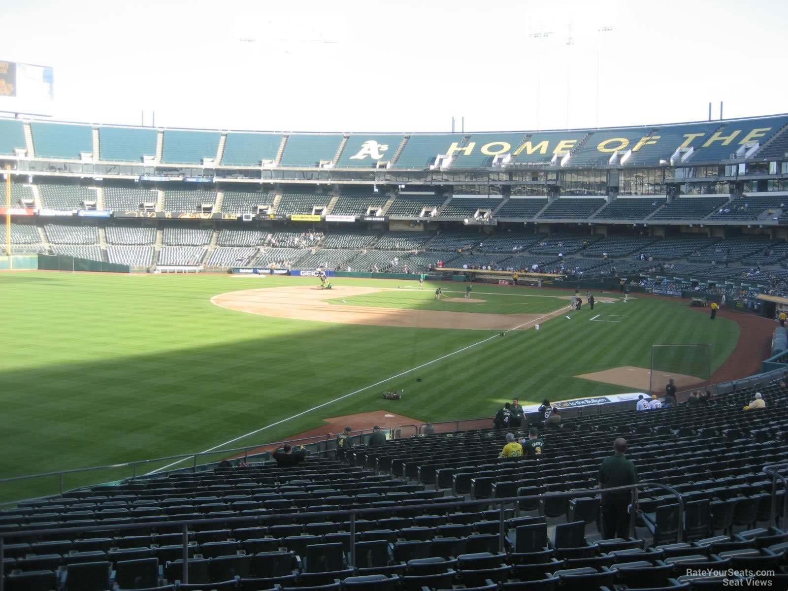 section 130, row 30 seat view  - ringcentral coliseum