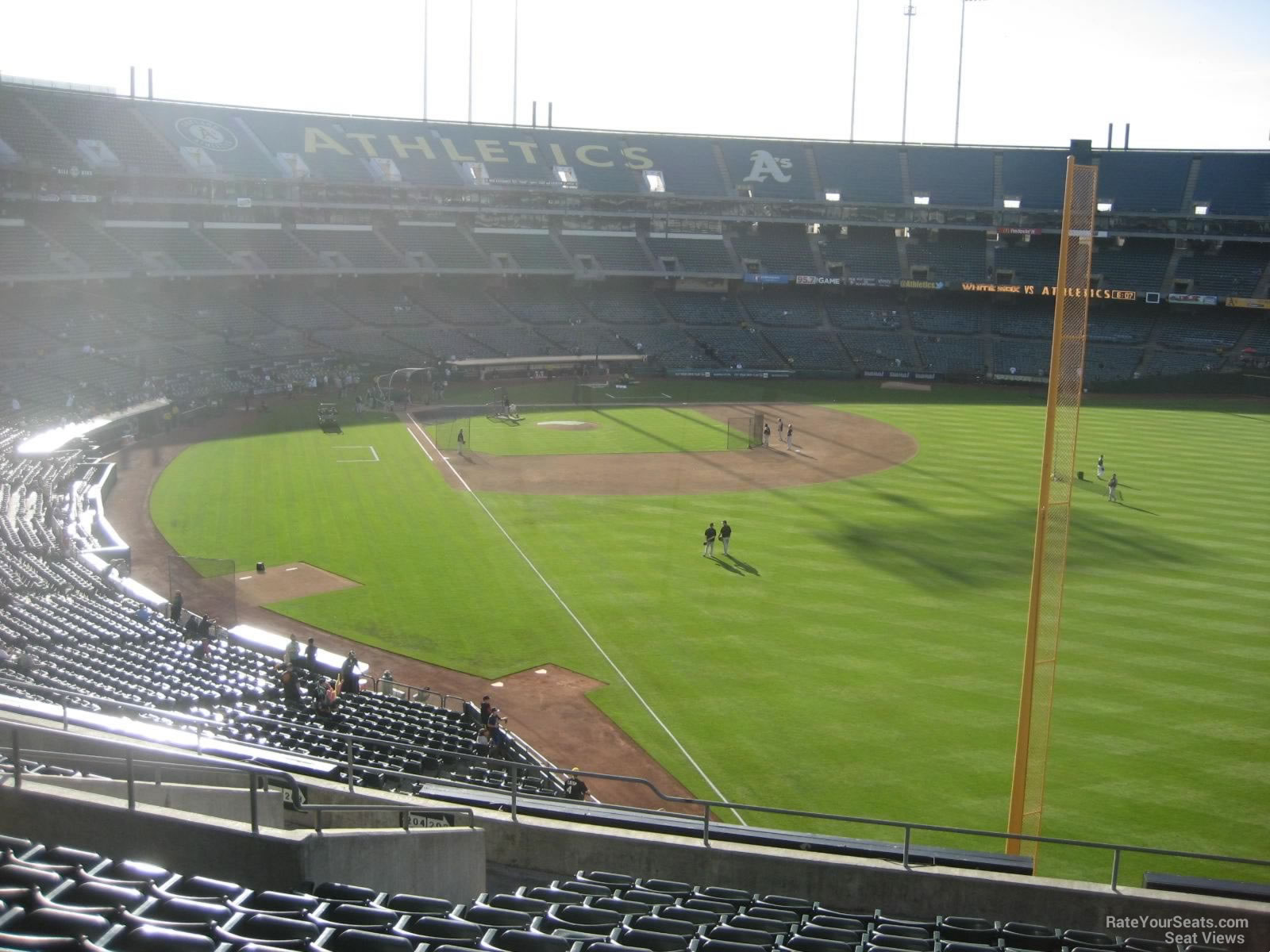section 203, row 14 seat view  - ringcentral coliseum