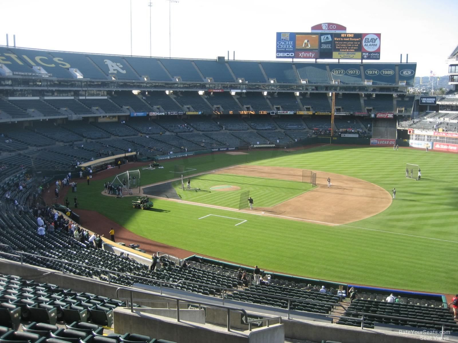 section 209, row 14 seat view  - ringcentral coliseum