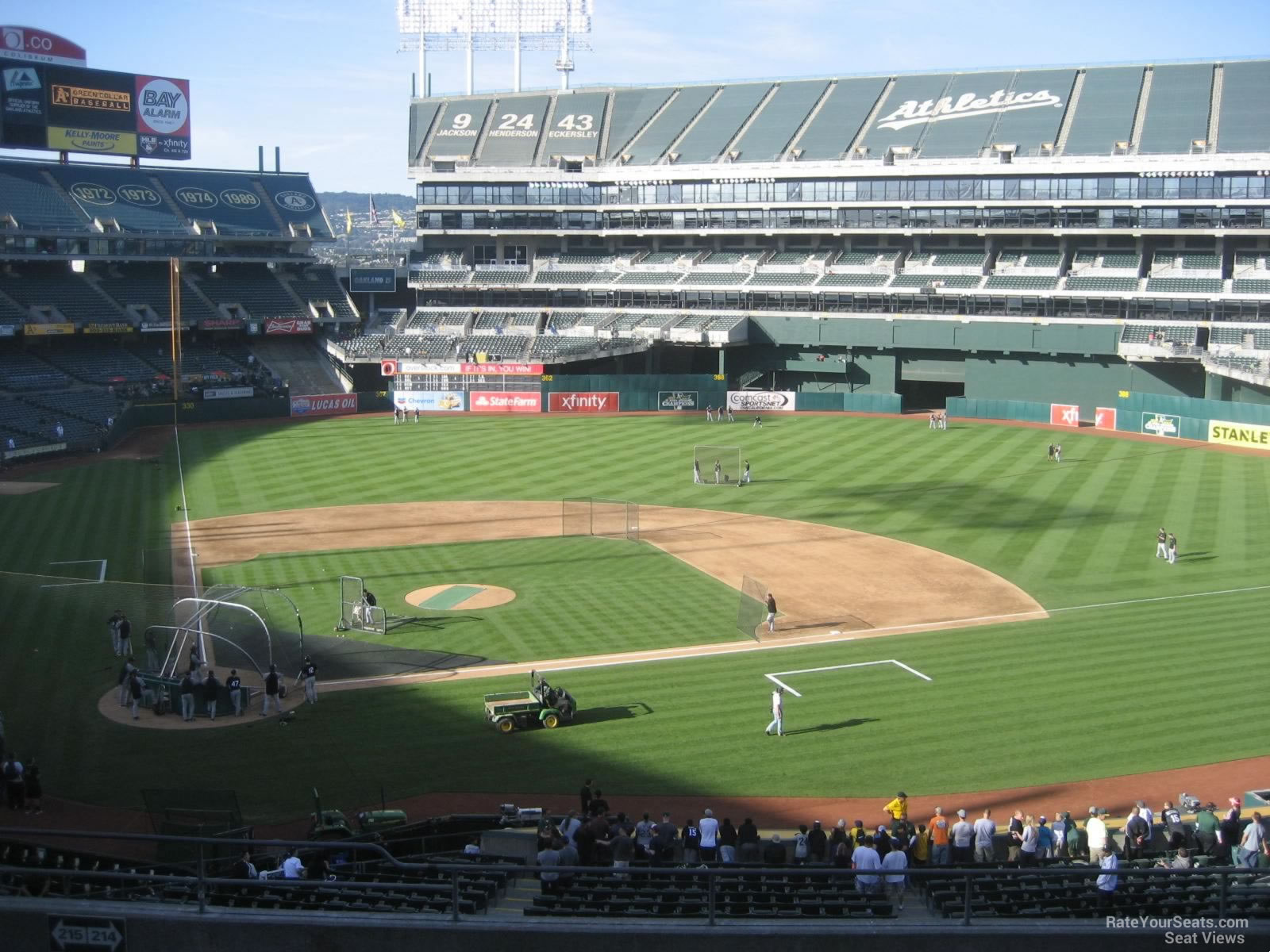 section 214, row 12 seat view  - ringcentral coliseum