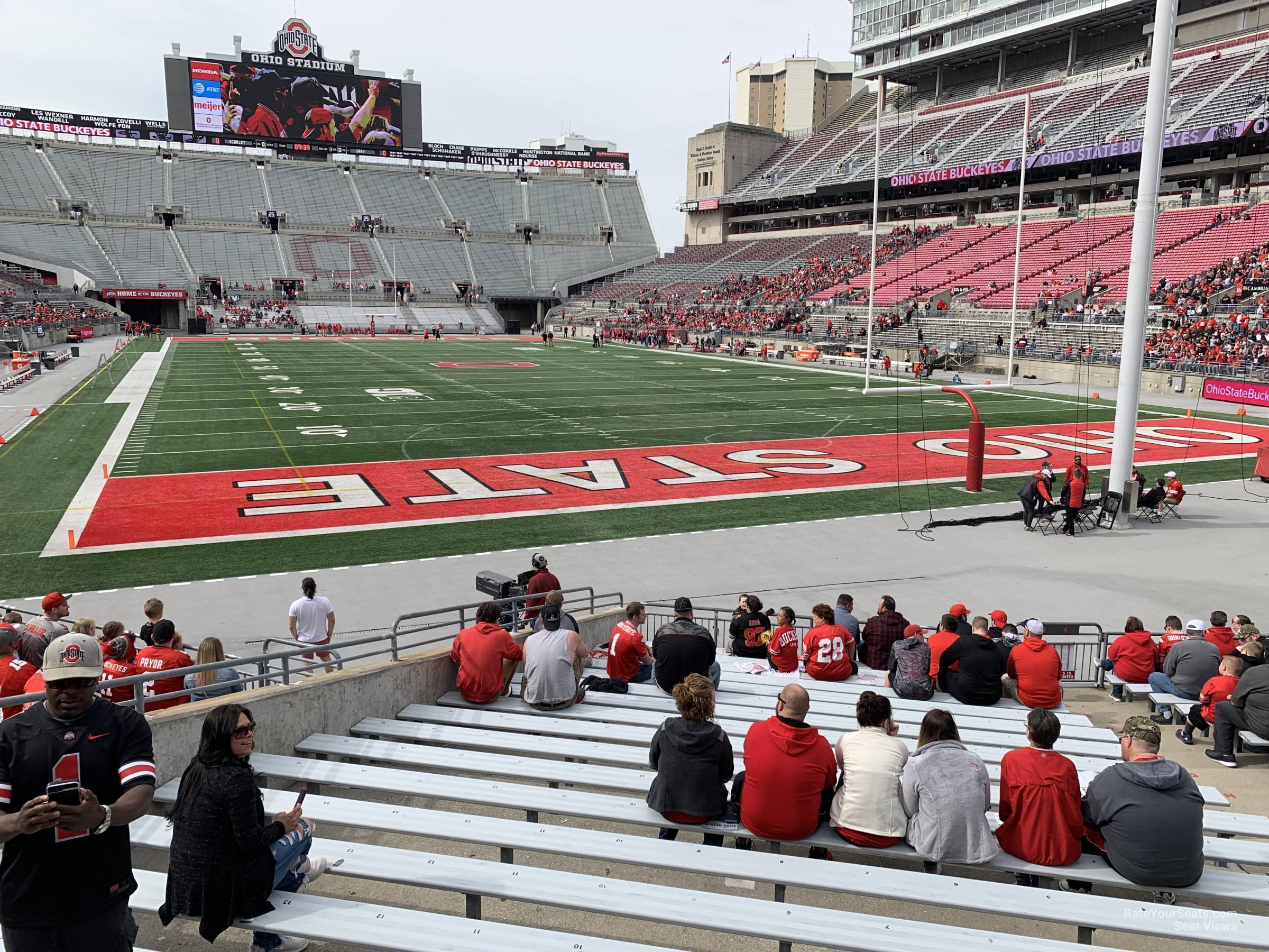 section 29aa, row 11 seat view  - ohio stadium