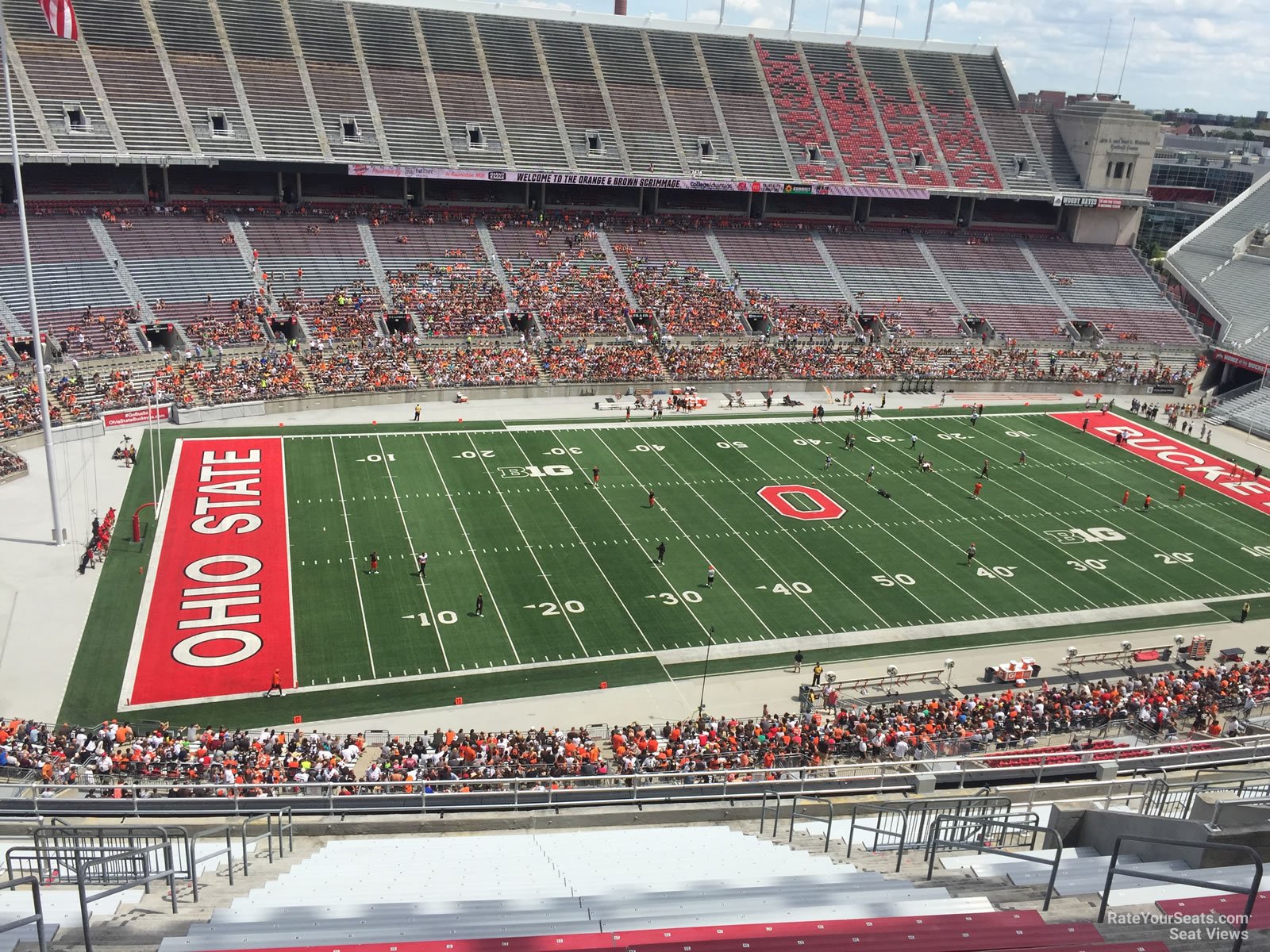 11d bx seat view  - ohio stadium