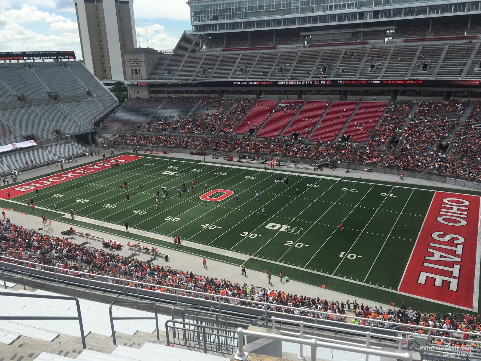 section 16c, row 16 seat view  - ohio stadium