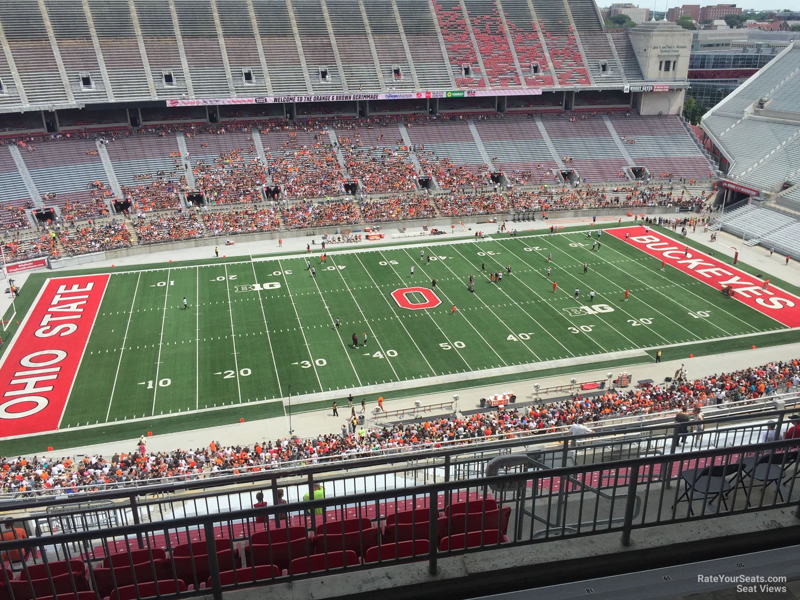 section 17d seat view  - ohio stadium