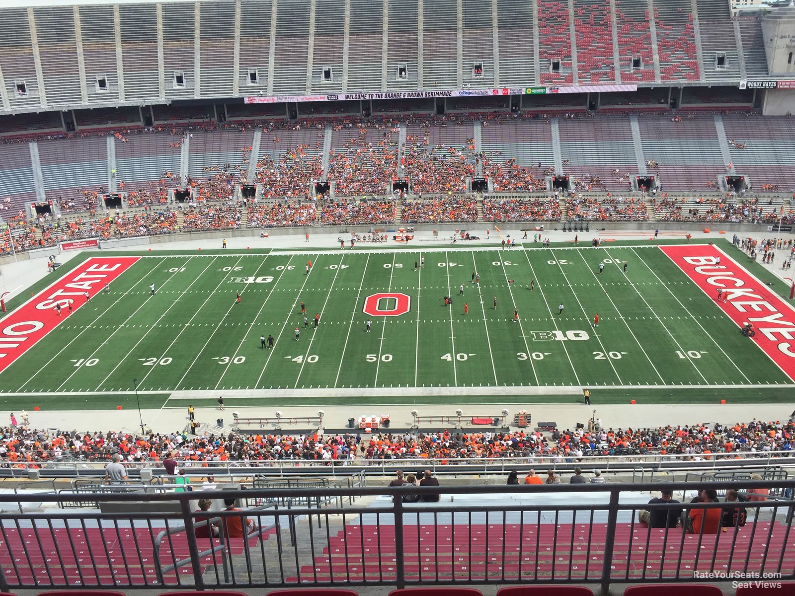 section 21d seat view  - ohio stadium