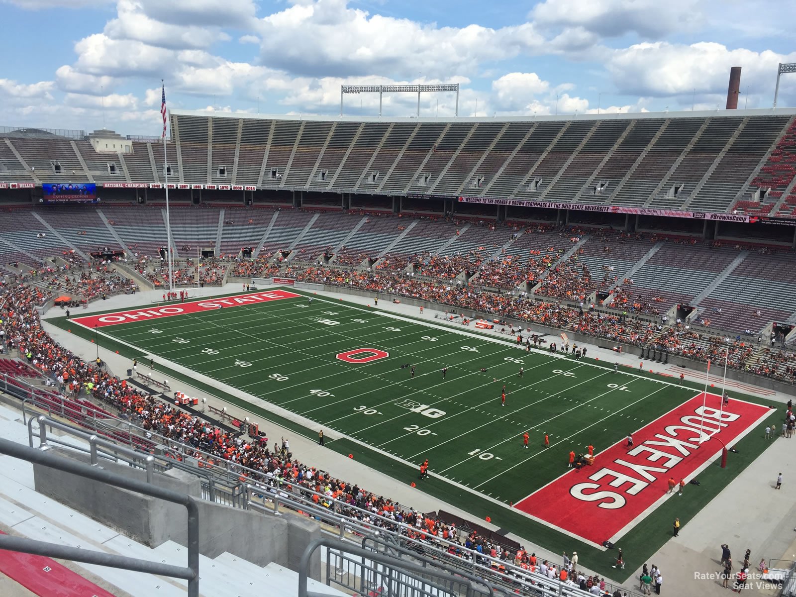 section 29c seat view  for football - ohio stadium
