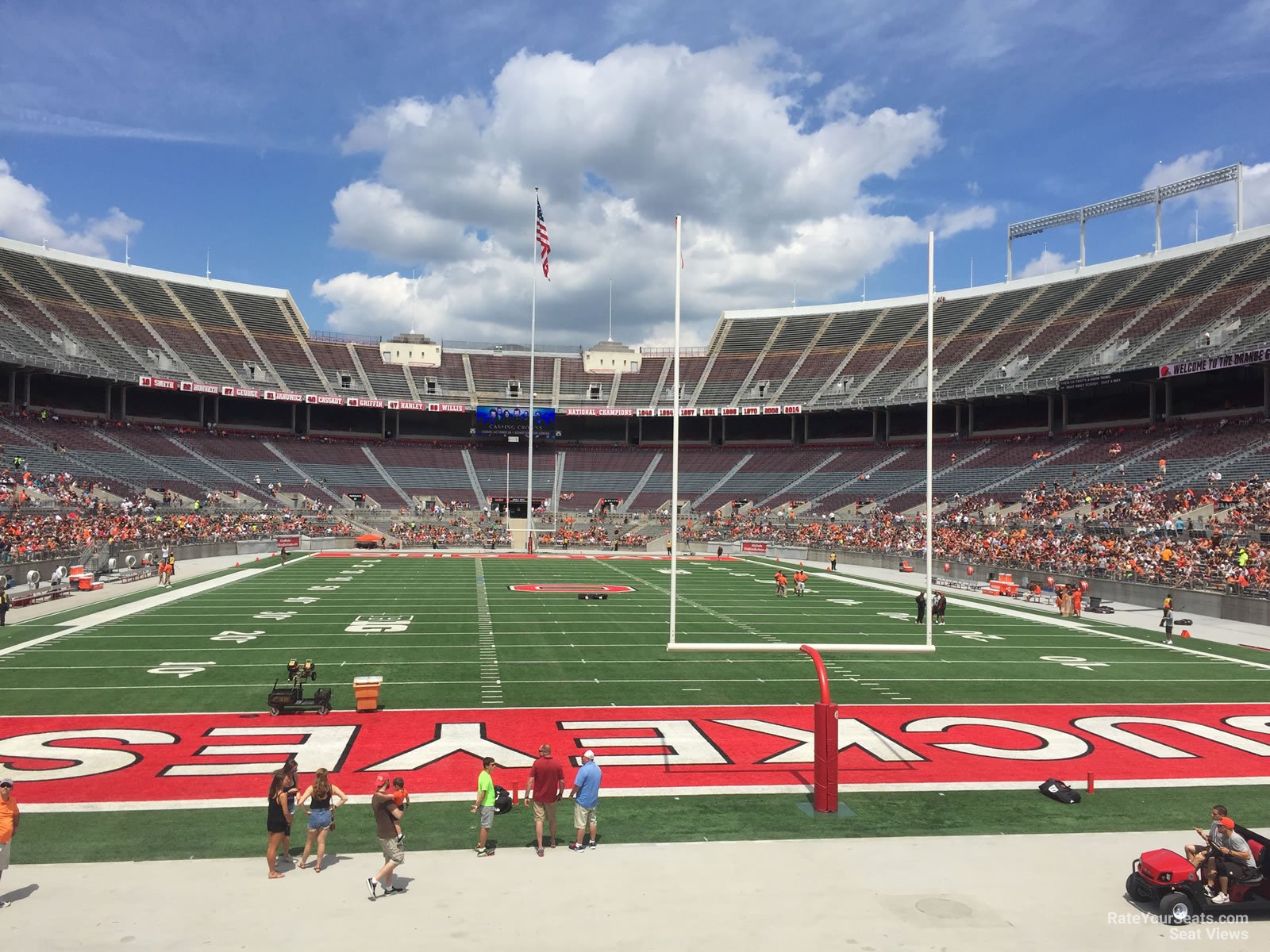 section 39aa seat view  for football - ohio stadium