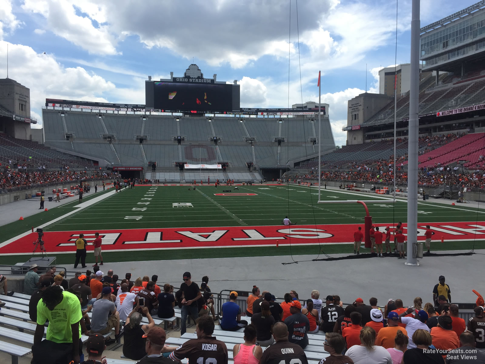 section 6aa seat view  - ohio stadium