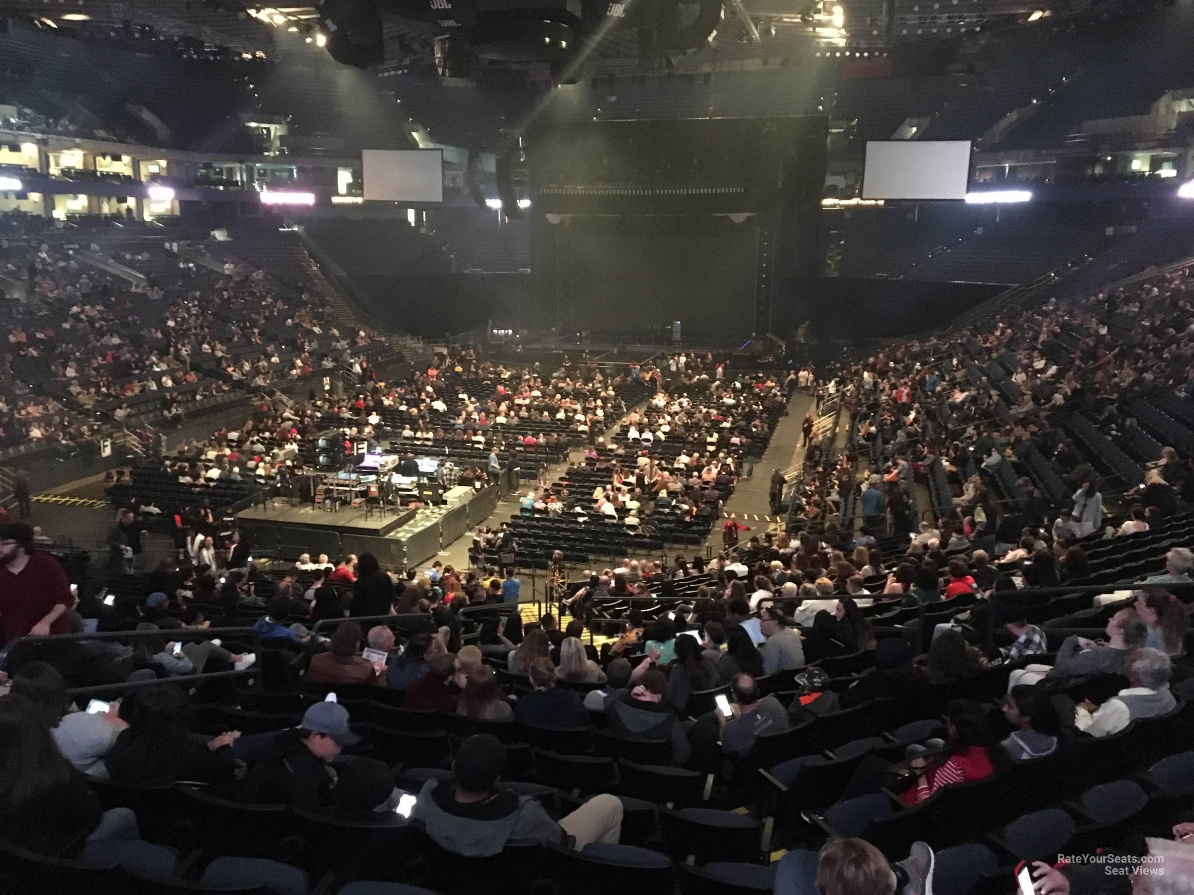 section 106, row 27 seat view  - oakland arena