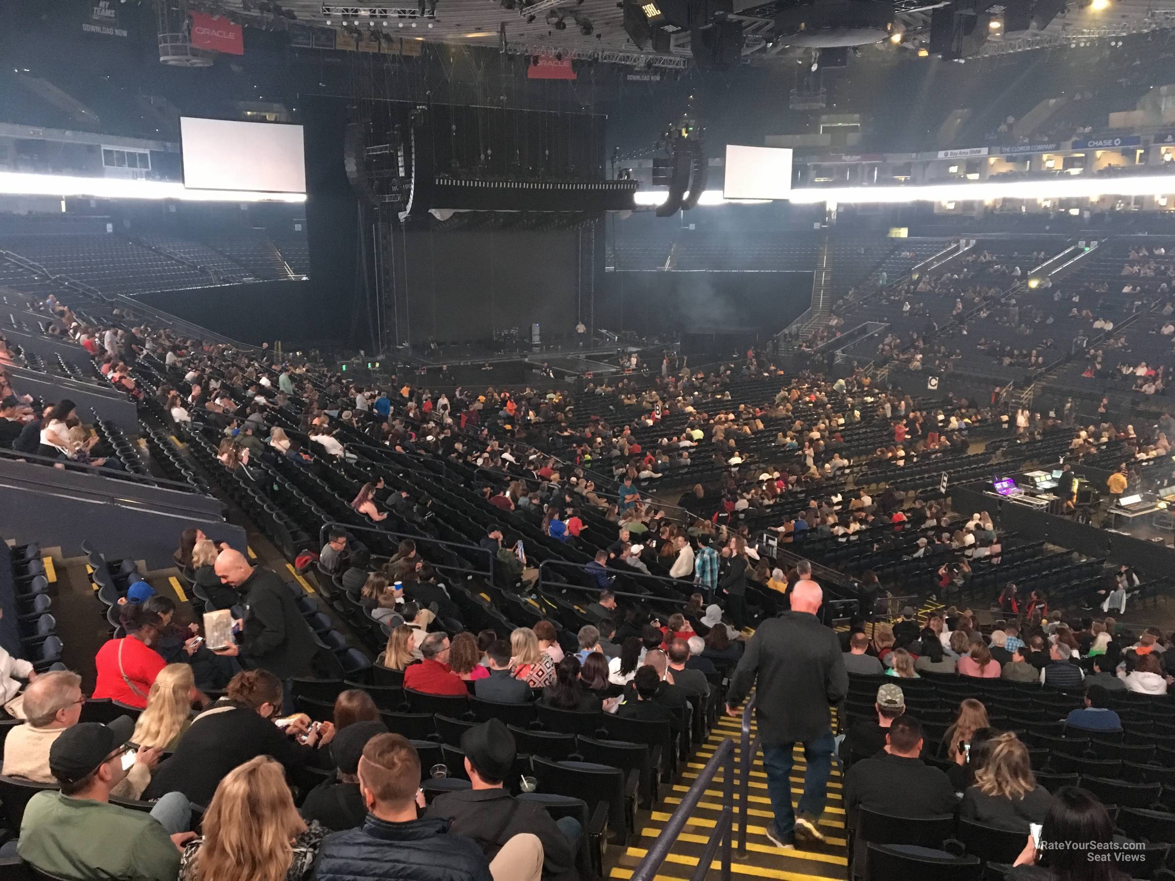 Section 110 At Oakland Arena