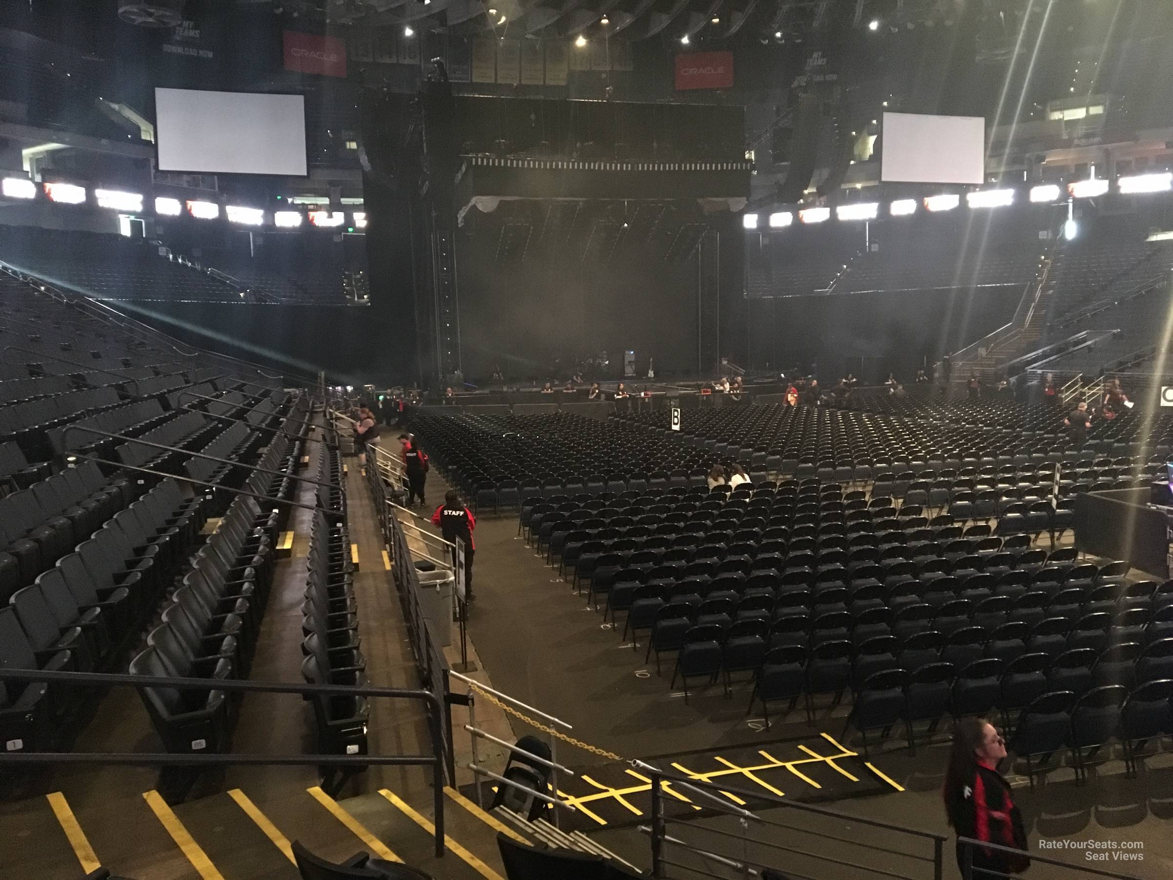 o2 arena section 110