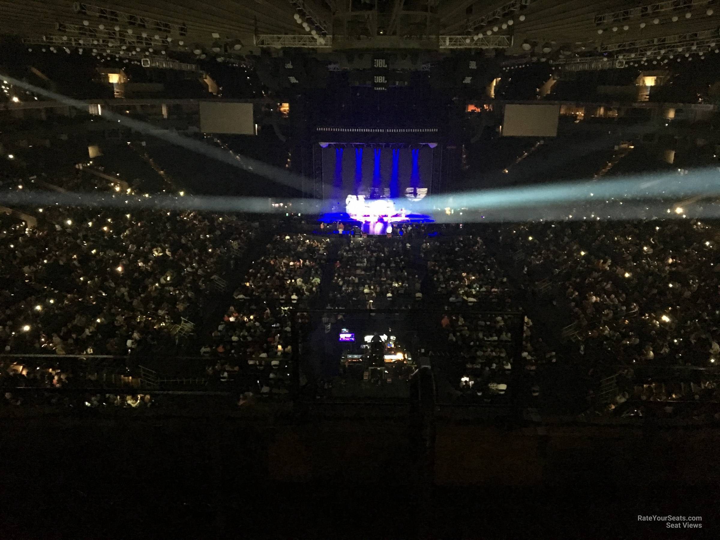 section 209, row 3 seat view  - oakland arena