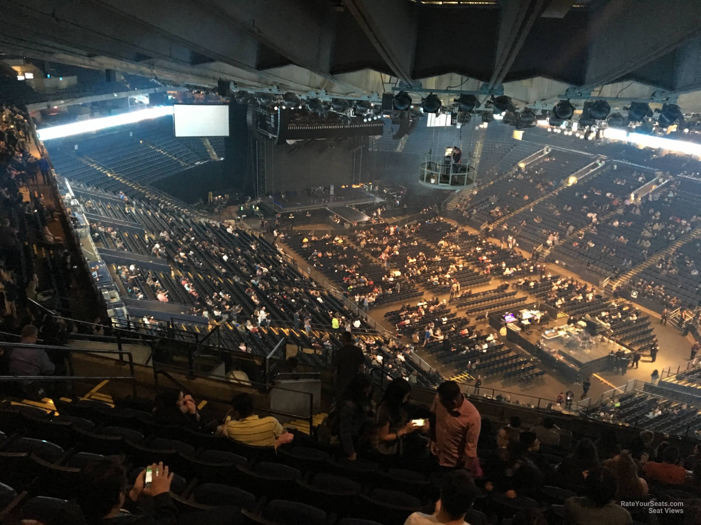 Oakland Arena Section 212