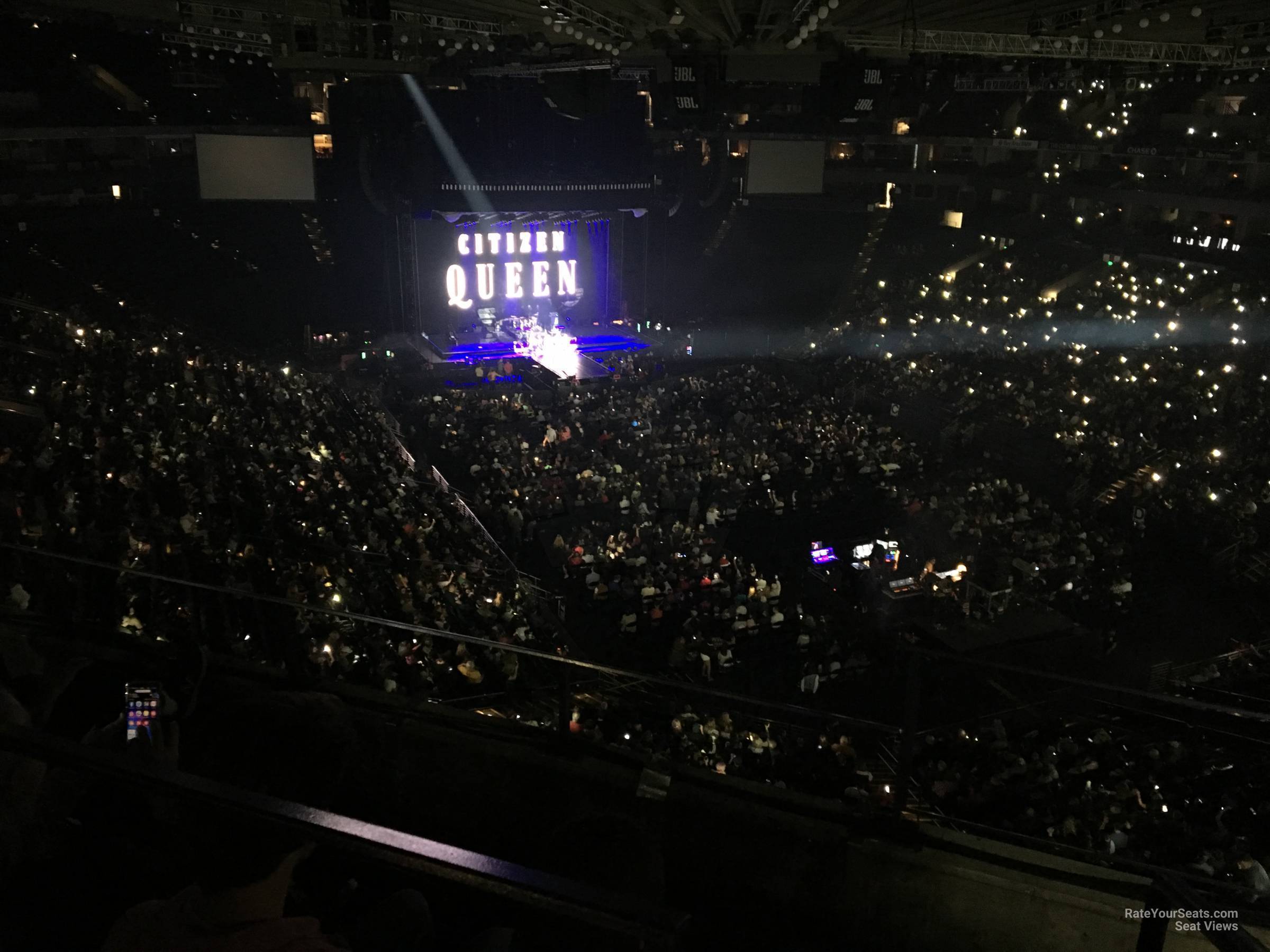 section 212, row 3 seat view  - oakland arena