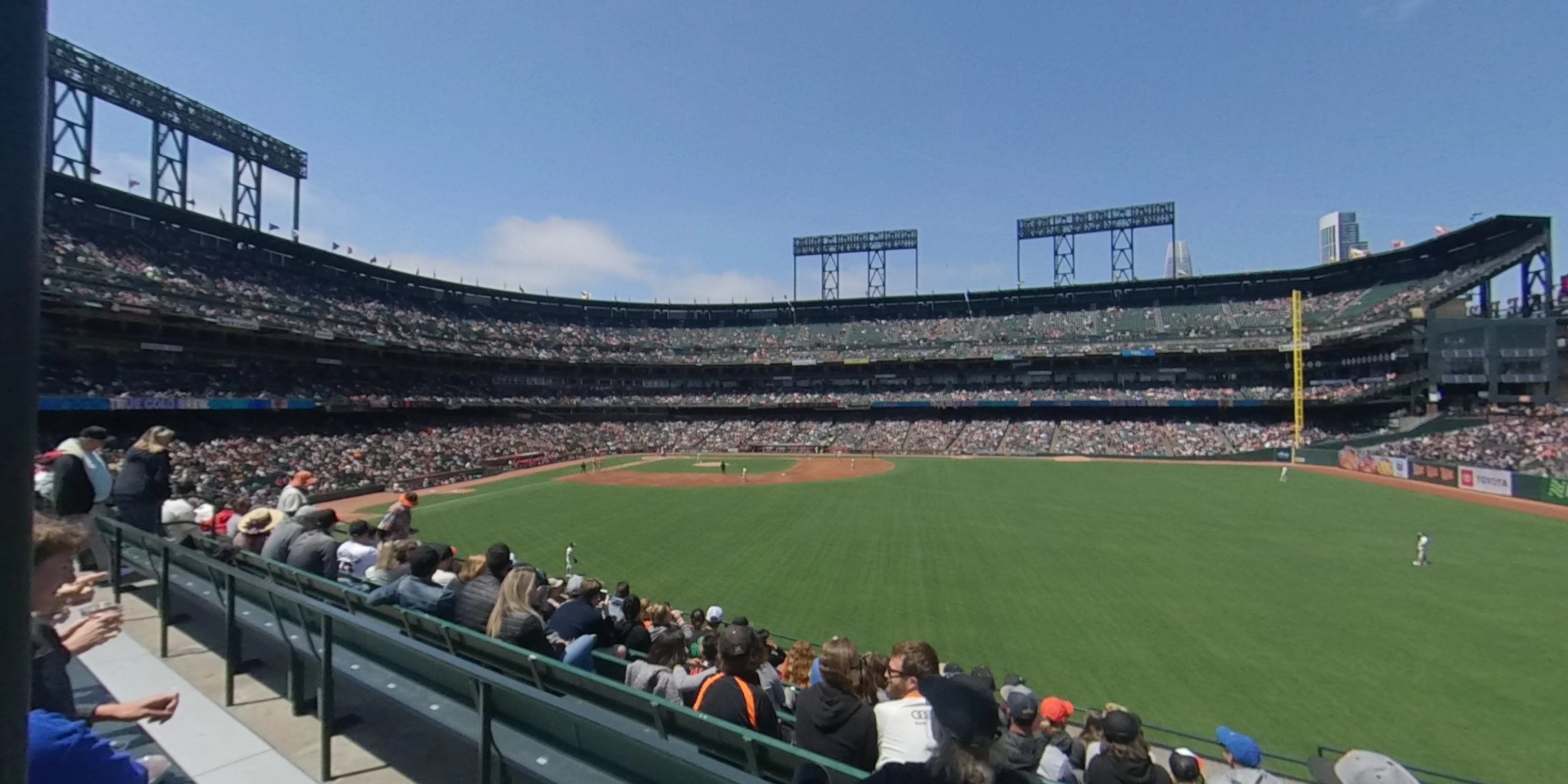 section 146 panoramic seat view  for baseball - oracle park