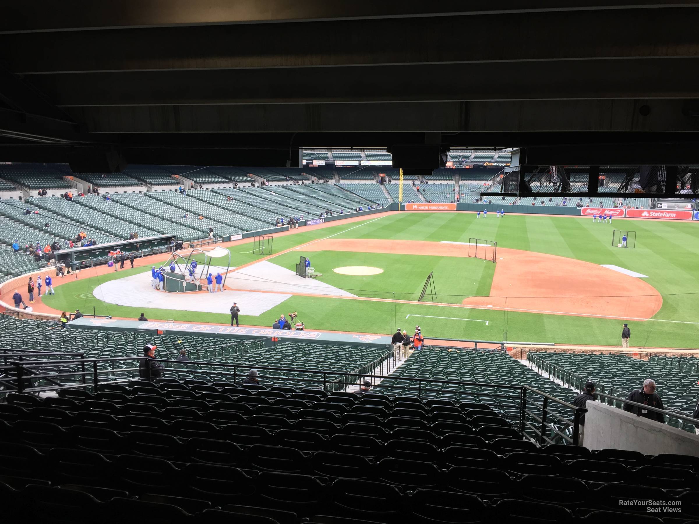 section 19, row 13 seat view  - oriole park at camden yards
