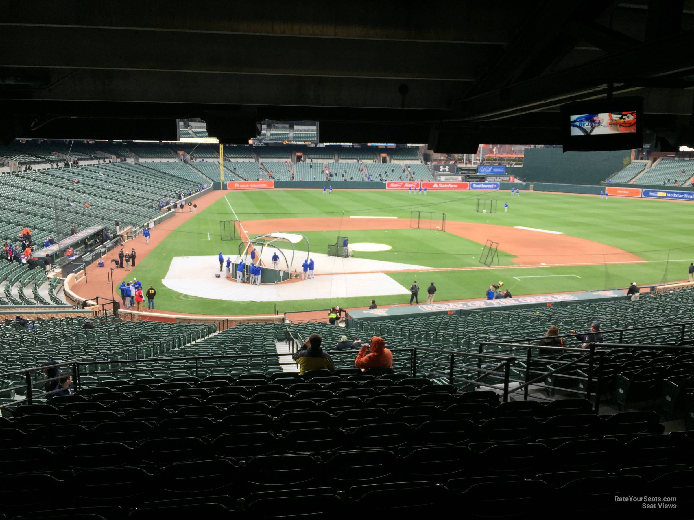 section 29, row 13 seat view  - oriole park at camden yards