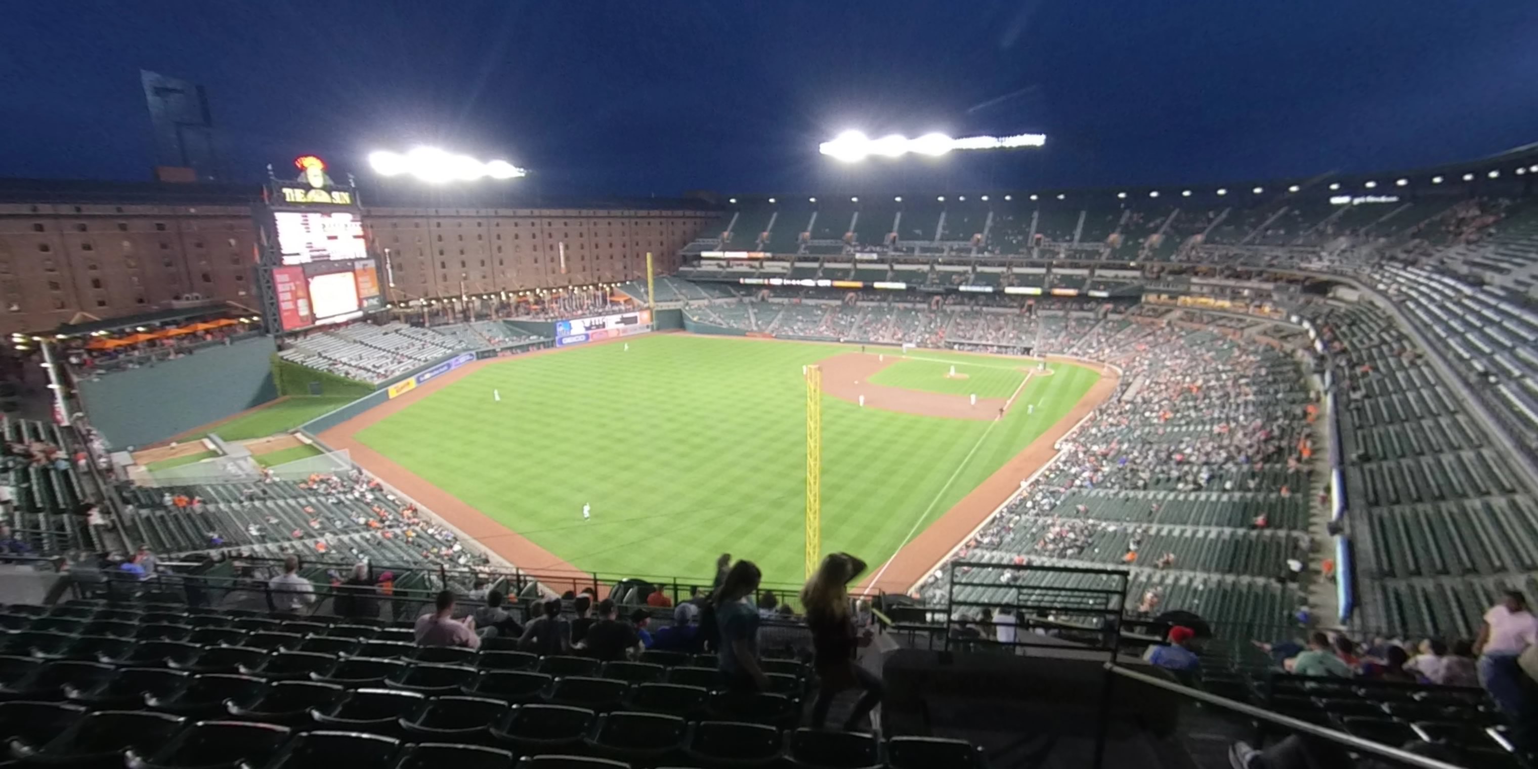 section 376 panoramic seat view  - oriole park
