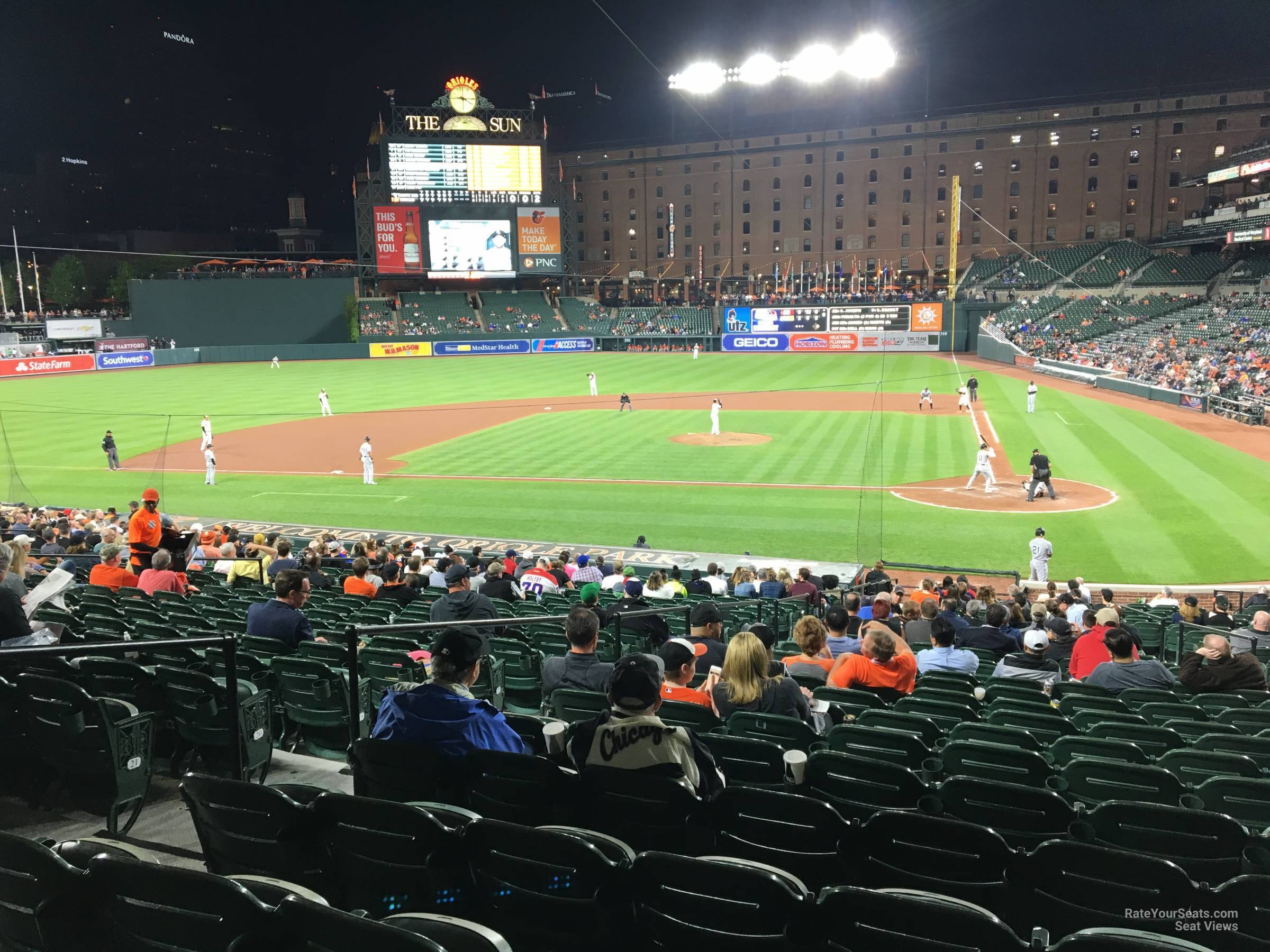 section 48, row 27 seat view  - oriole park