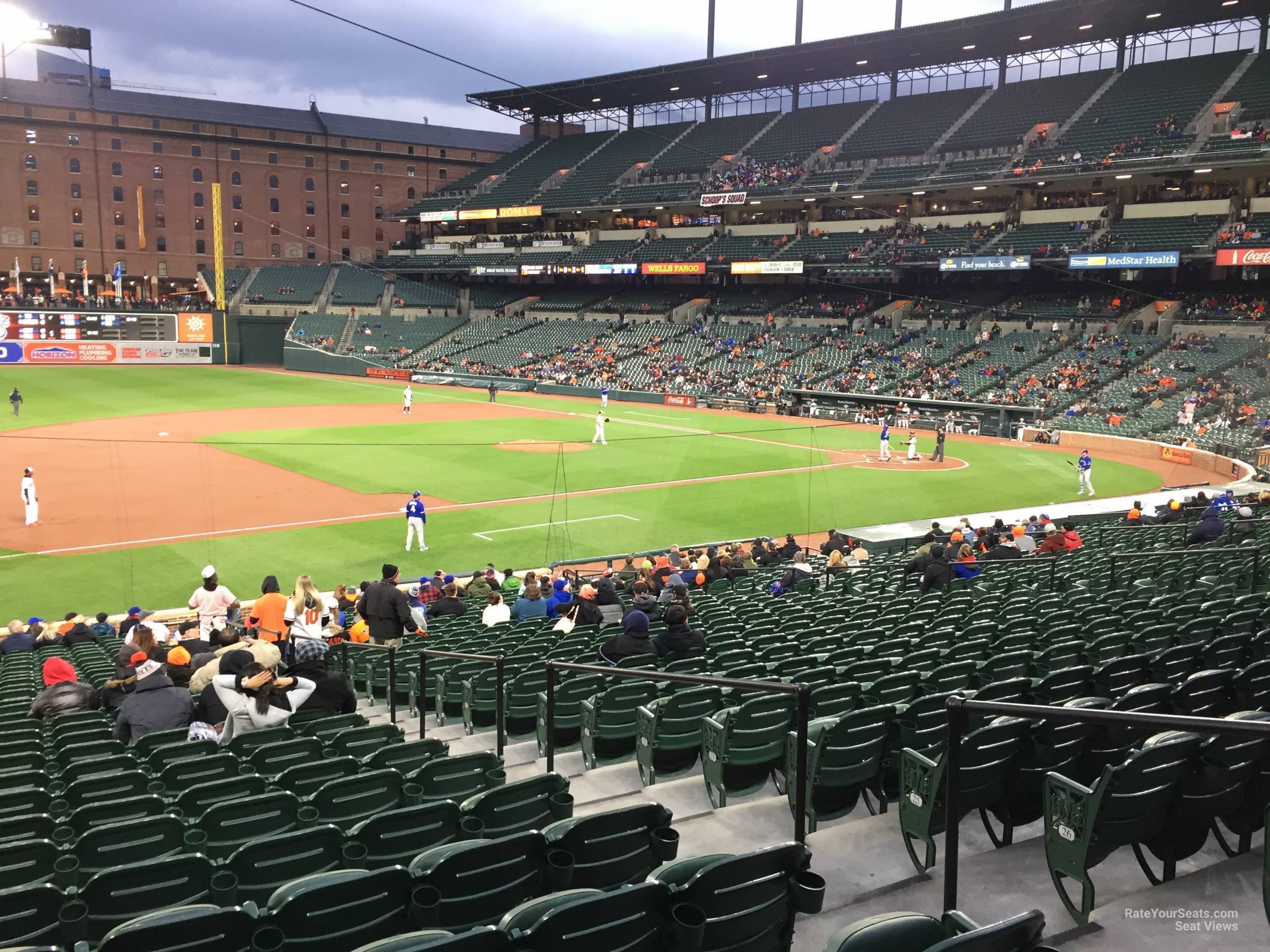 Baltimore Camden Yards Seating Chart