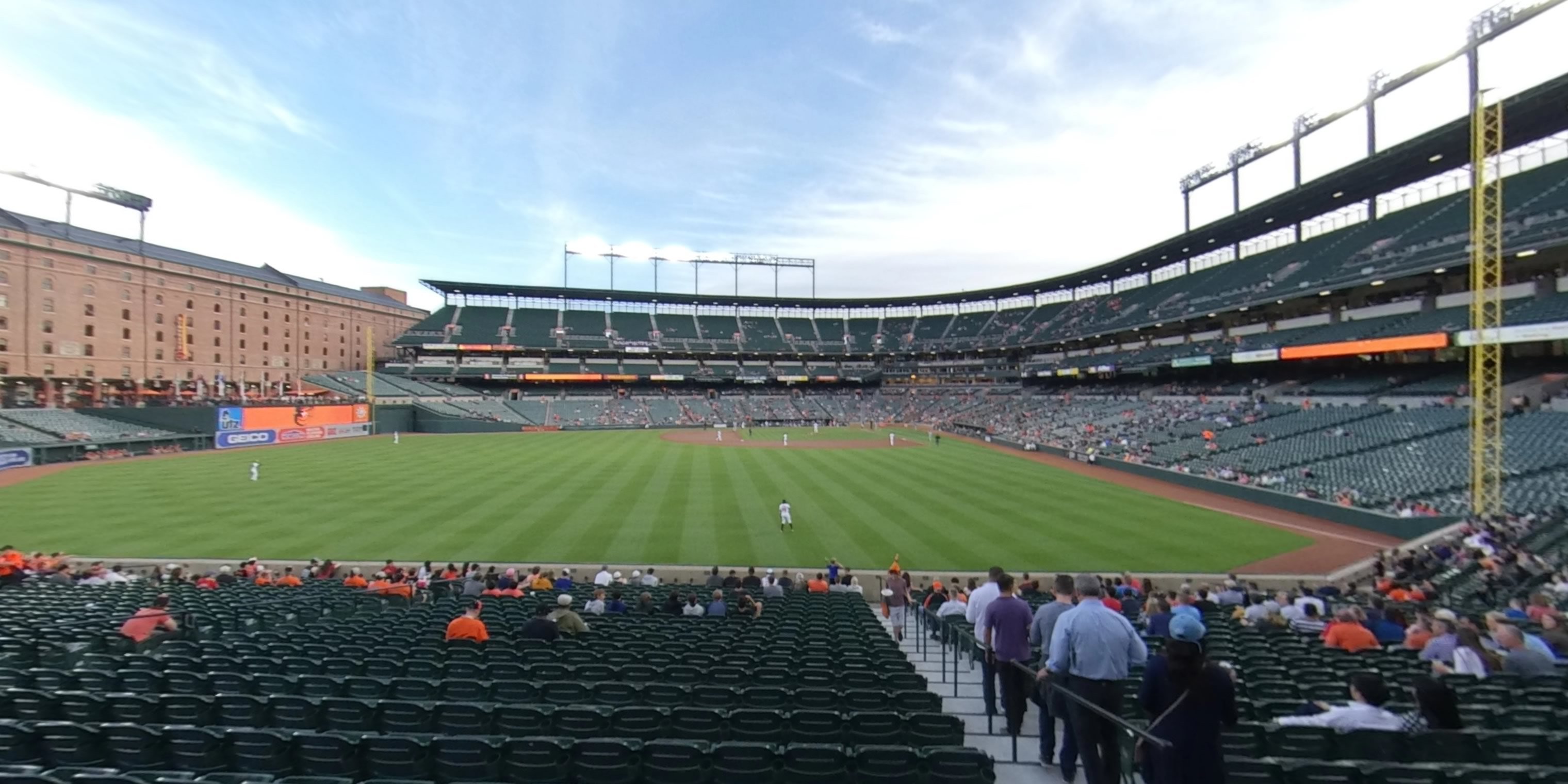 section 80 panoramic seat view  - oriole park