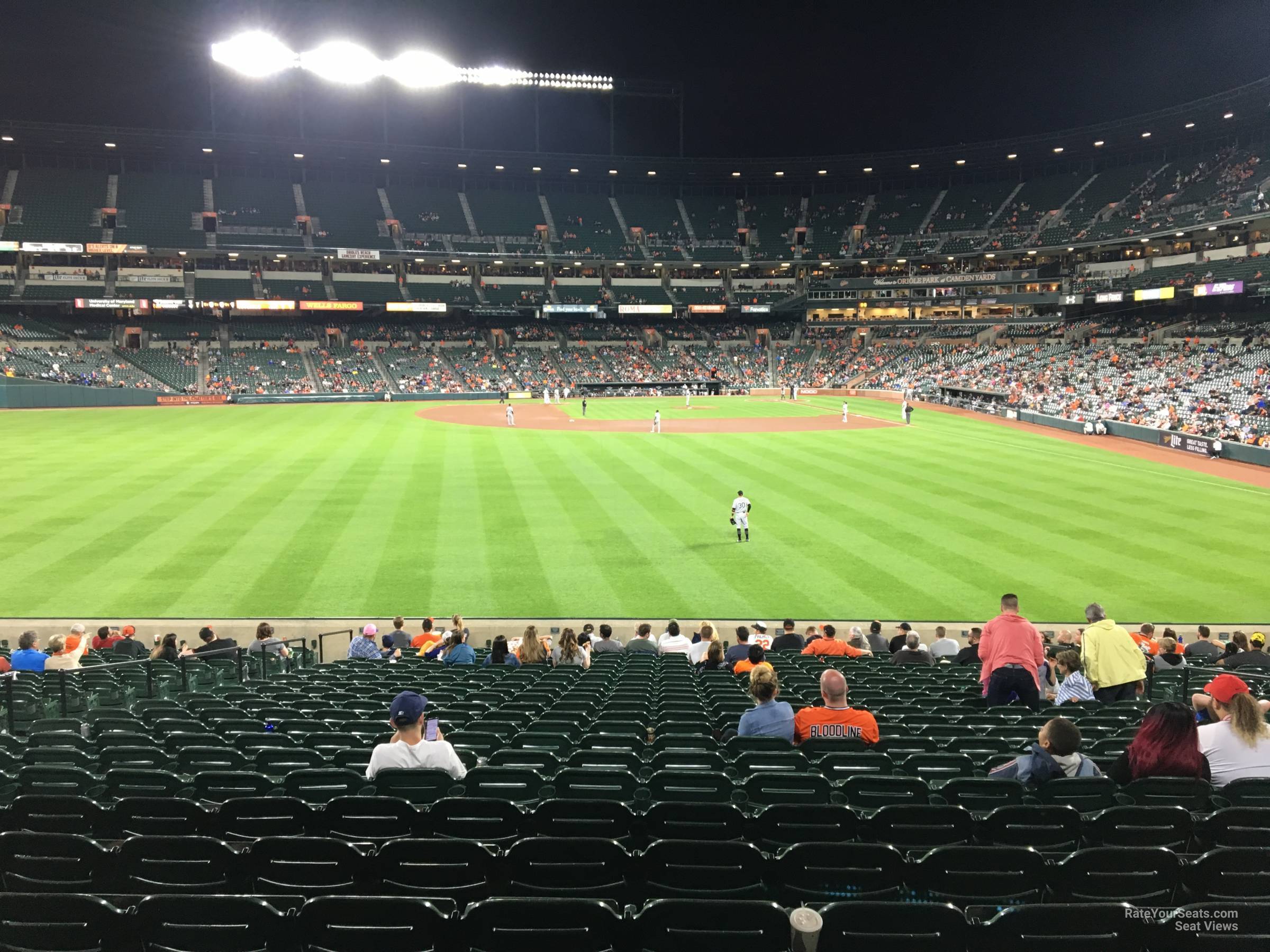 section 82, row 23 seat view  - oriole park