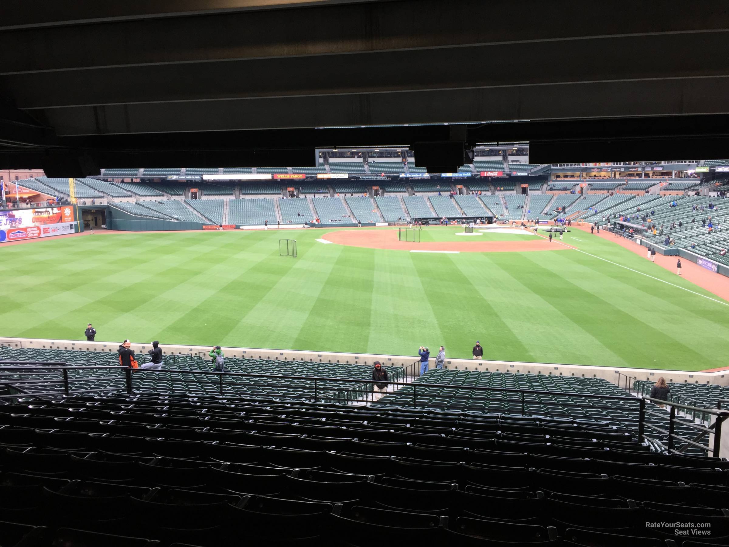 section 83, row 13 seat view  - oriole park at camden yards