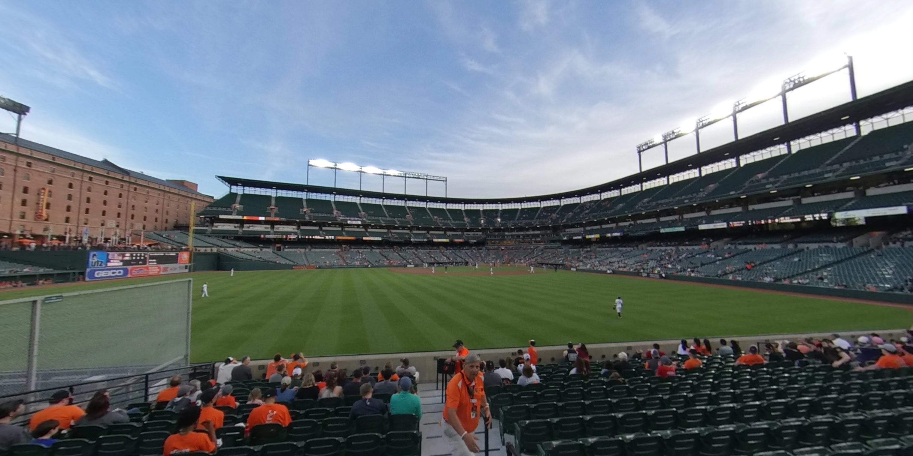 section 84 panoramic seat view  - oriole park