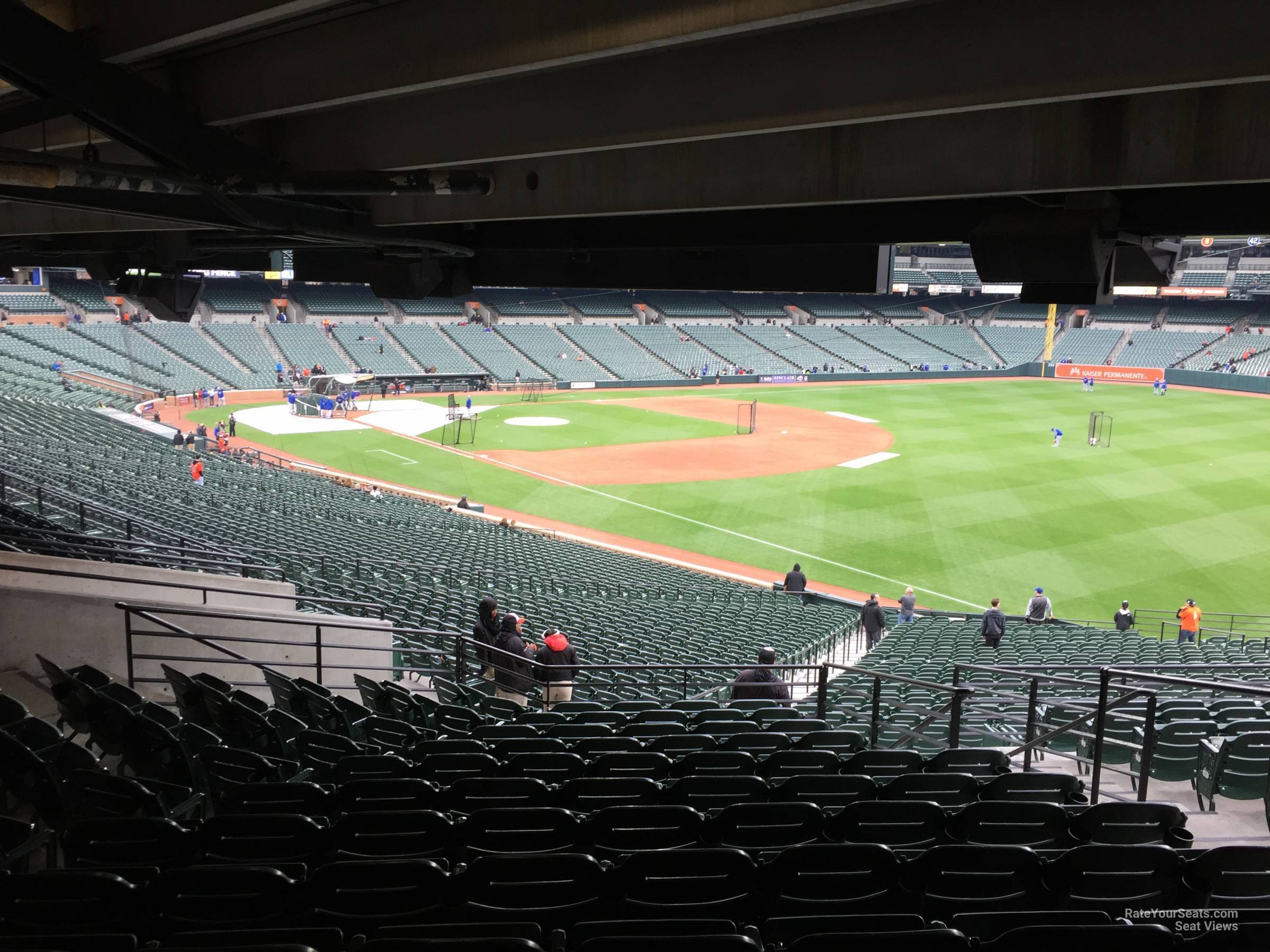 section 9, row 13 seat view  - oriole park at camden yards