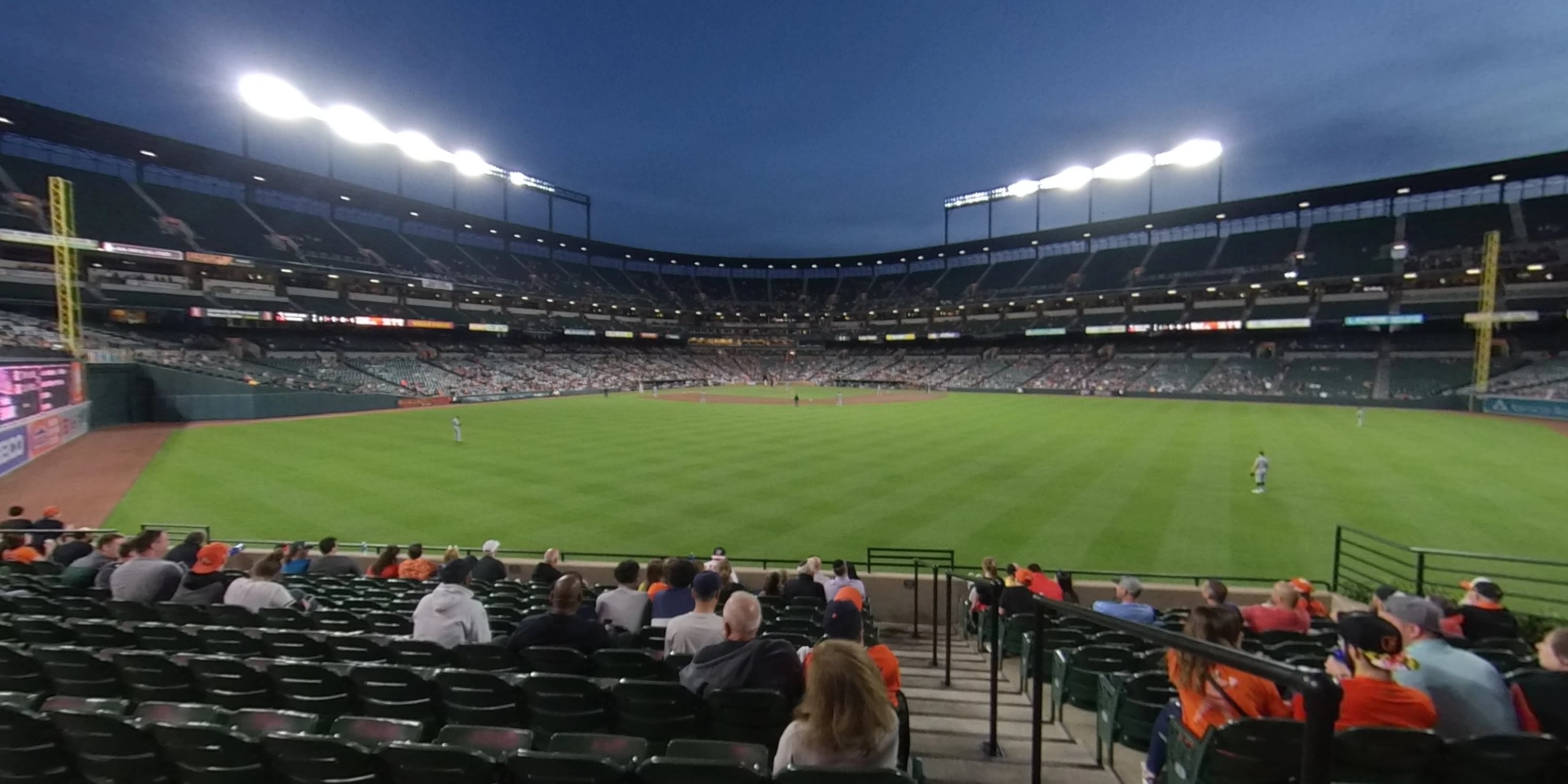section 90 panoramic seat view  - oriole park