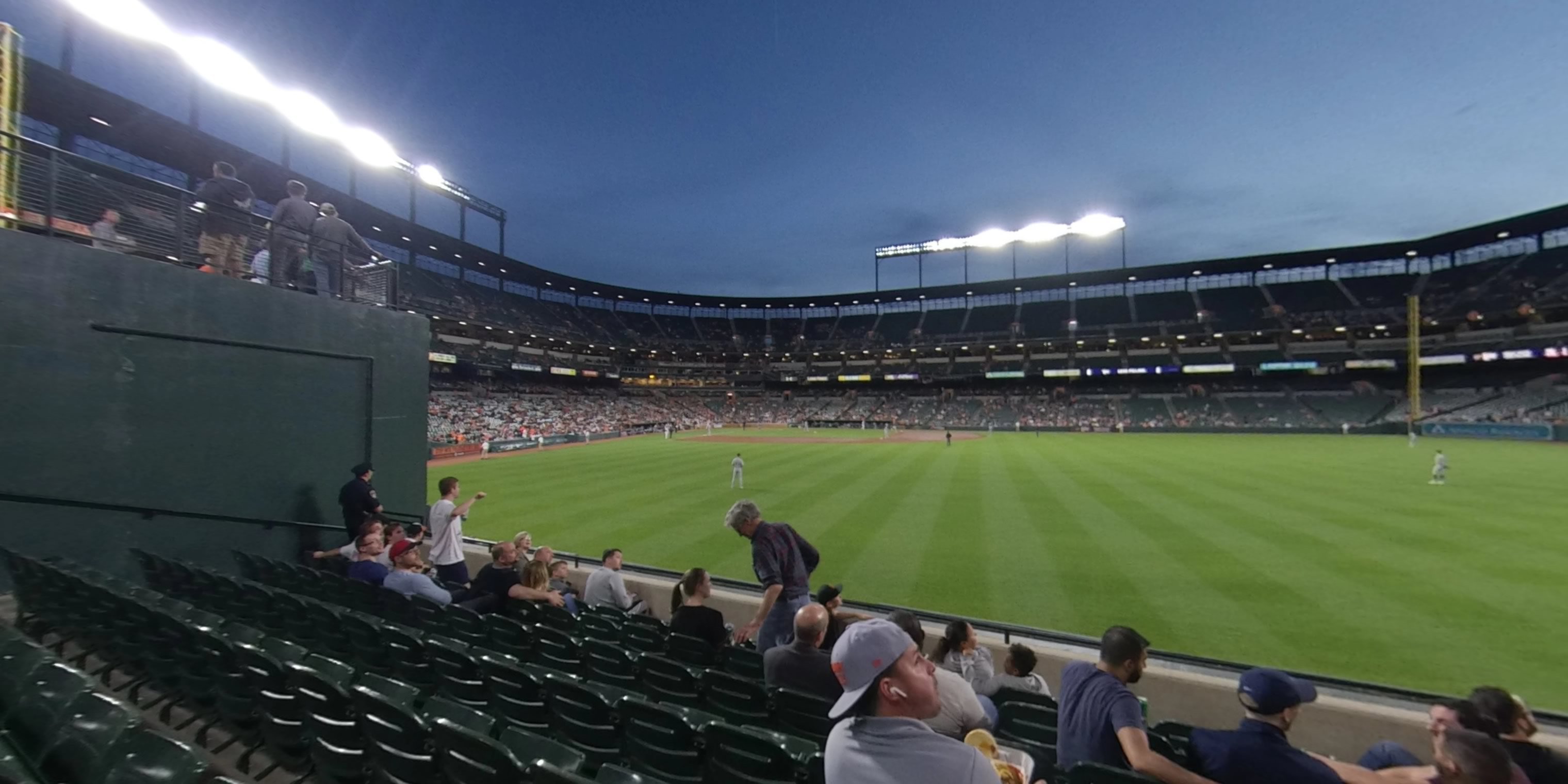 section 96 panoramic seat view  - oriole park
