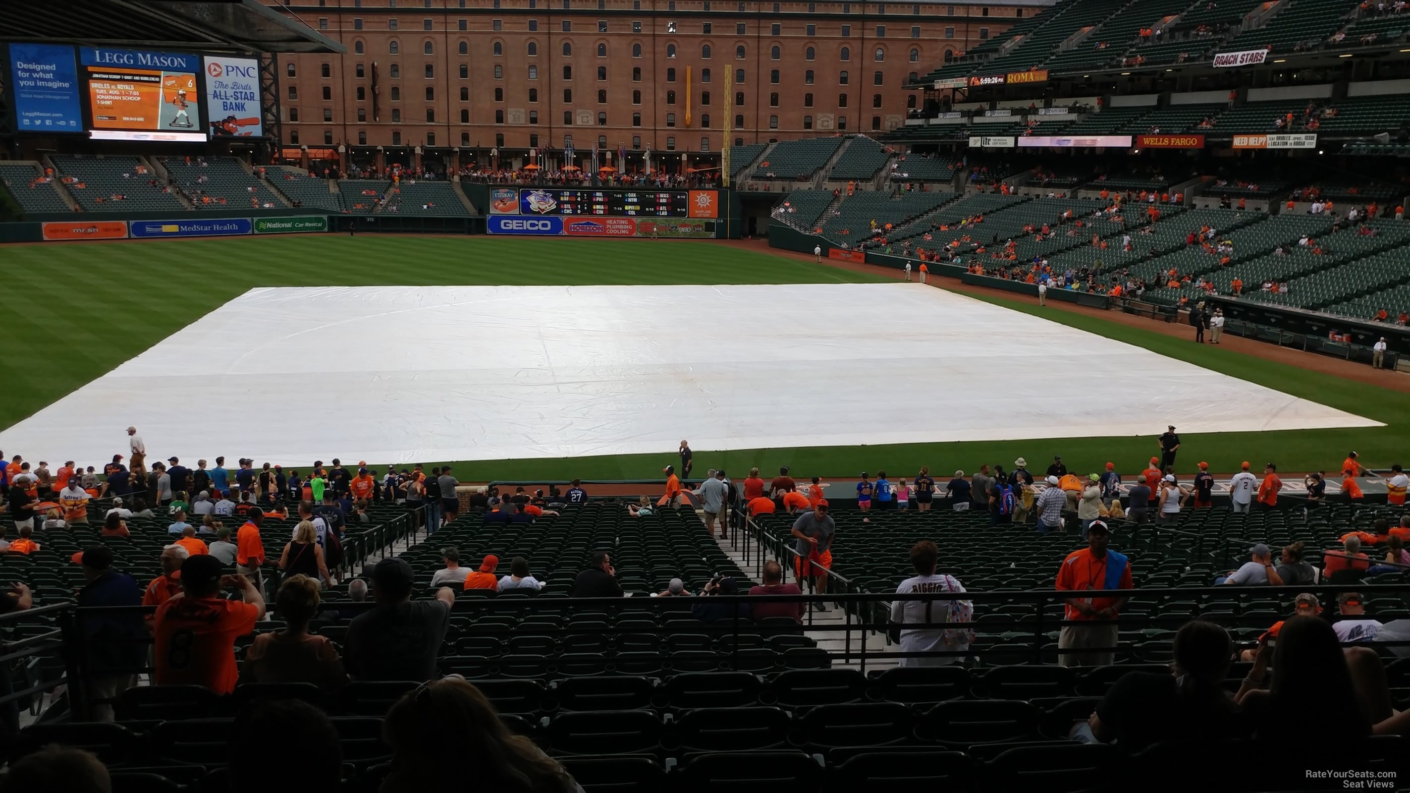 Oriole Park At Camden Yards Seating Chart Rows