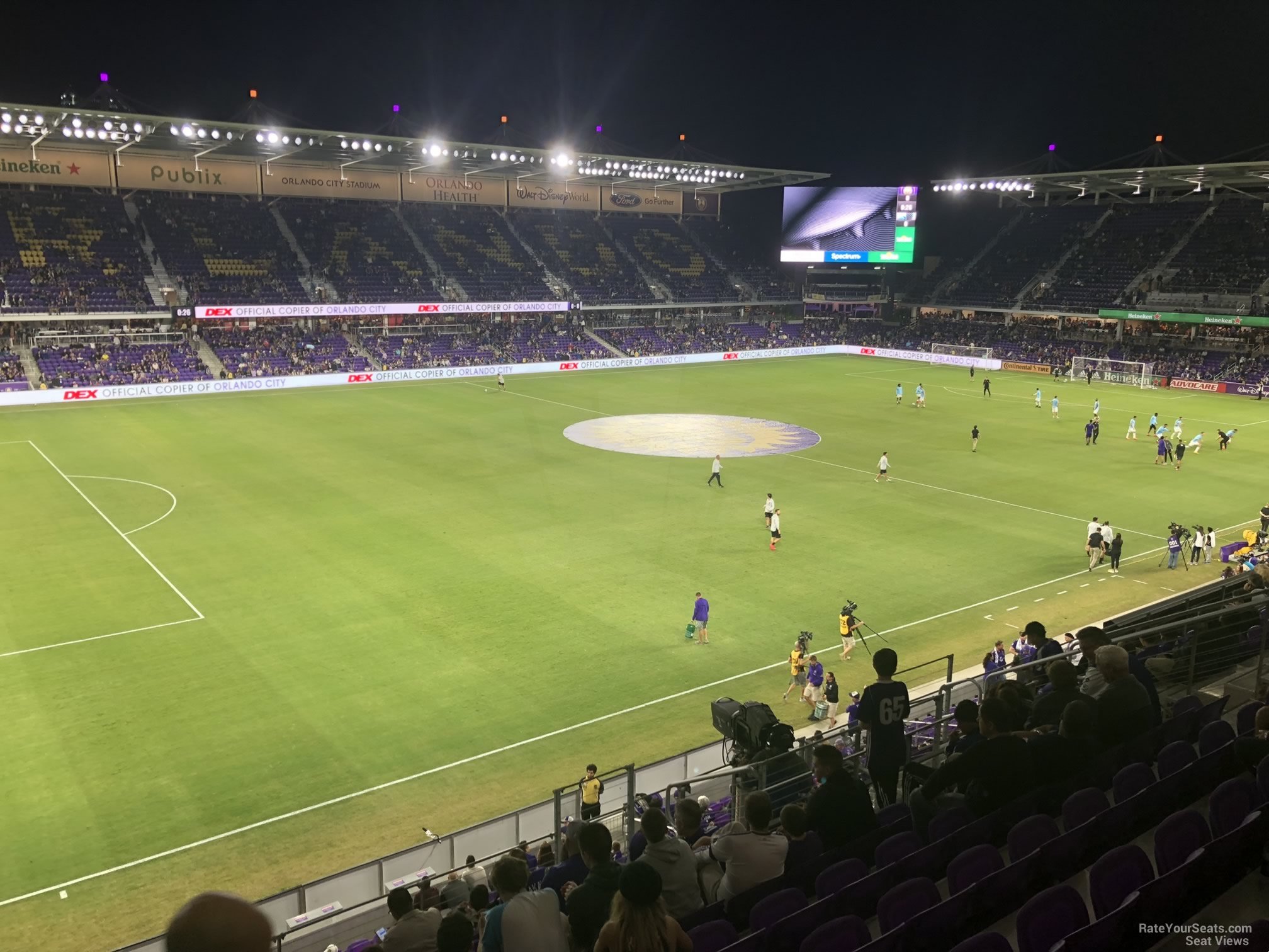 section 119, row k seat view  for soccer - inter&co stadium
