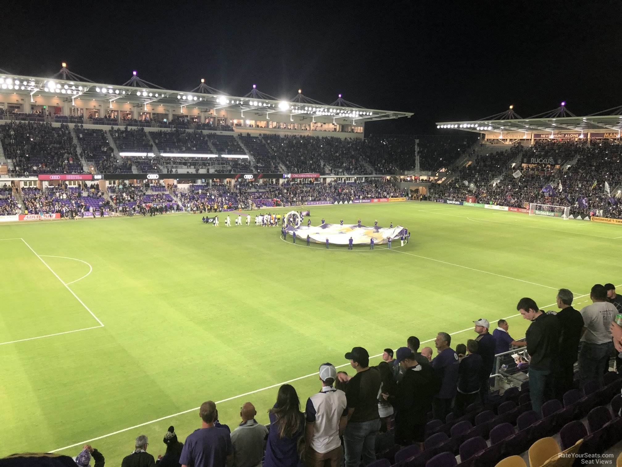 section 137, row k seat view  for soccer - inter&co stadium