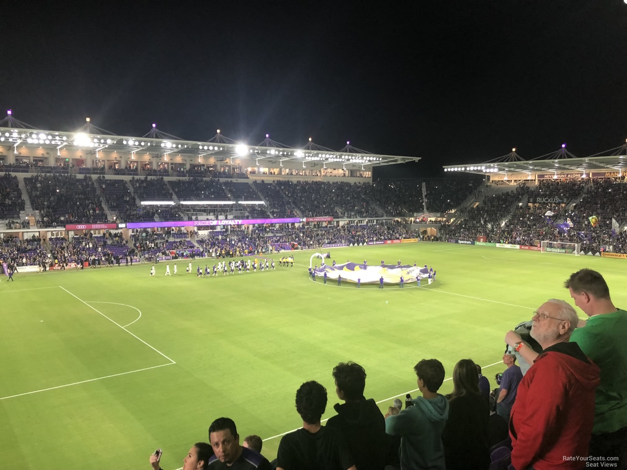 section 138, row k seat view  for soccer - inter&co stadium