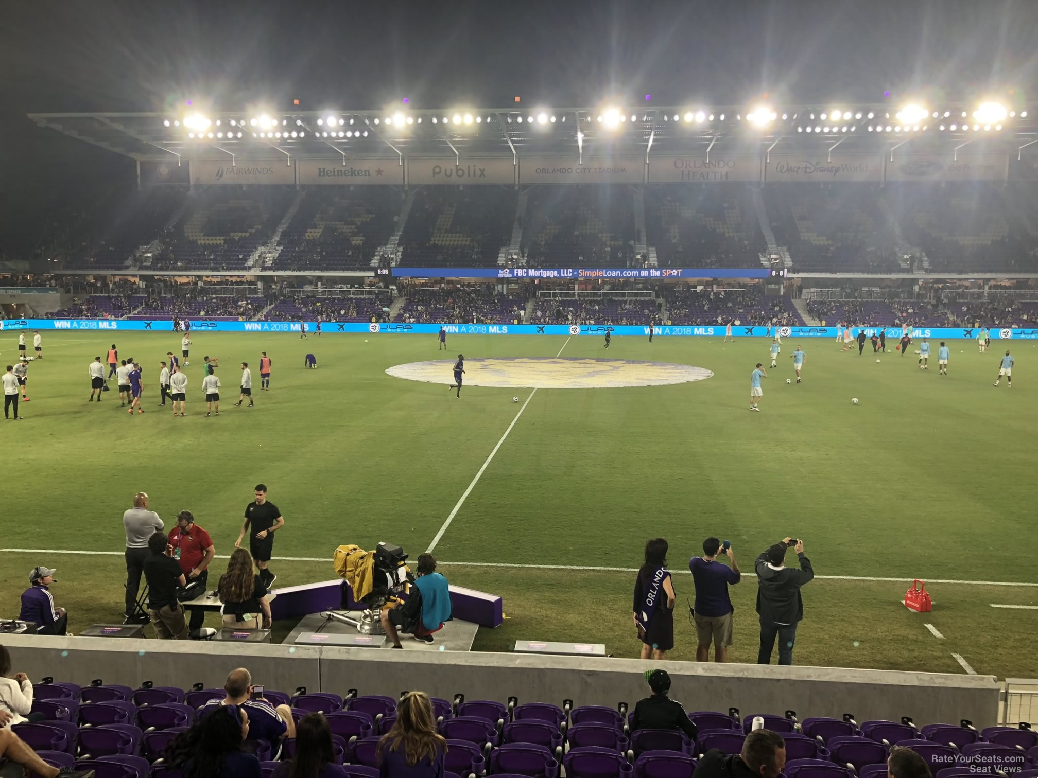 section 15, row j seat view  for soccer - exploria stadium