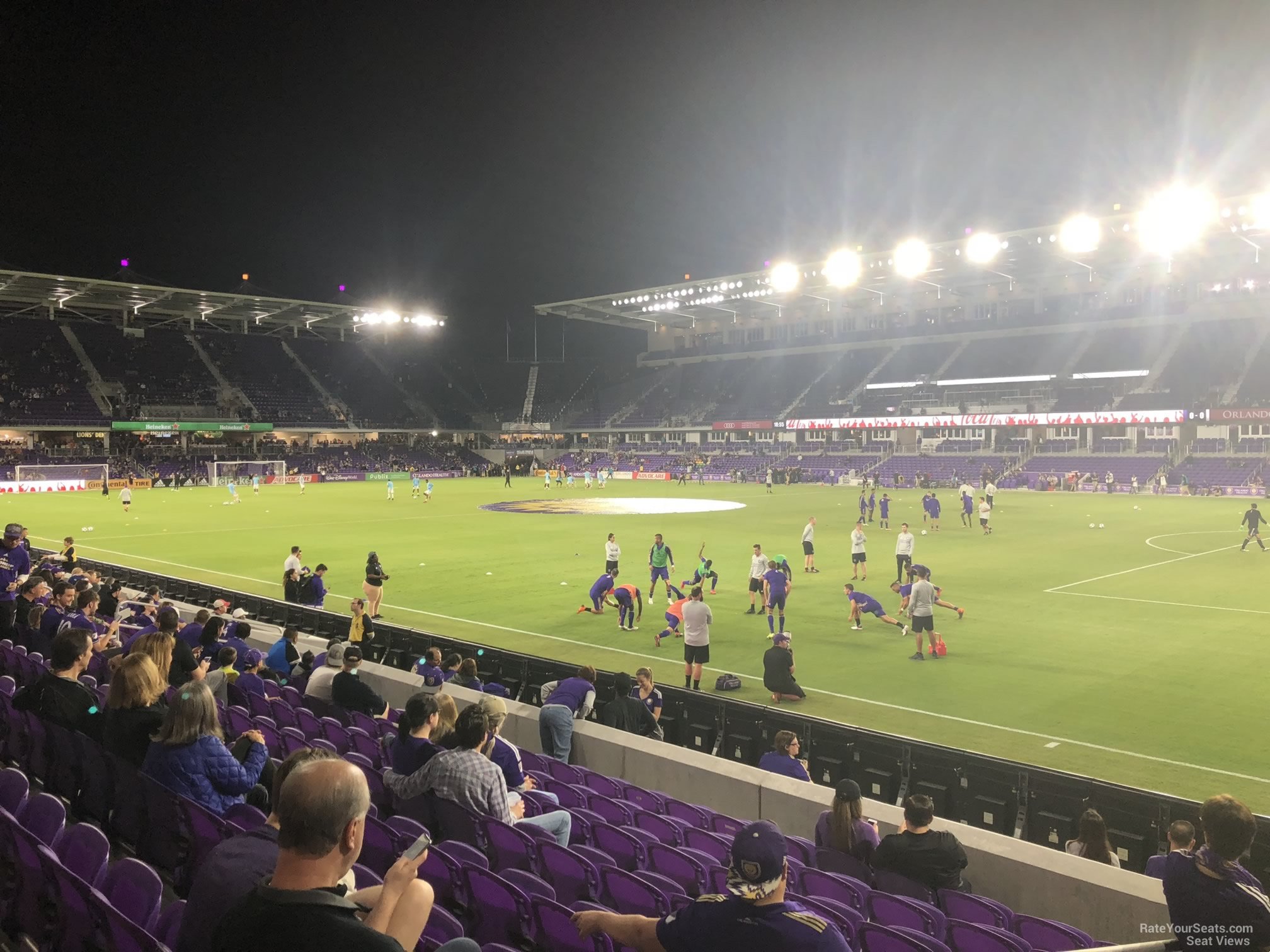 section 30, row n seat view  for soccer - exploria stadium