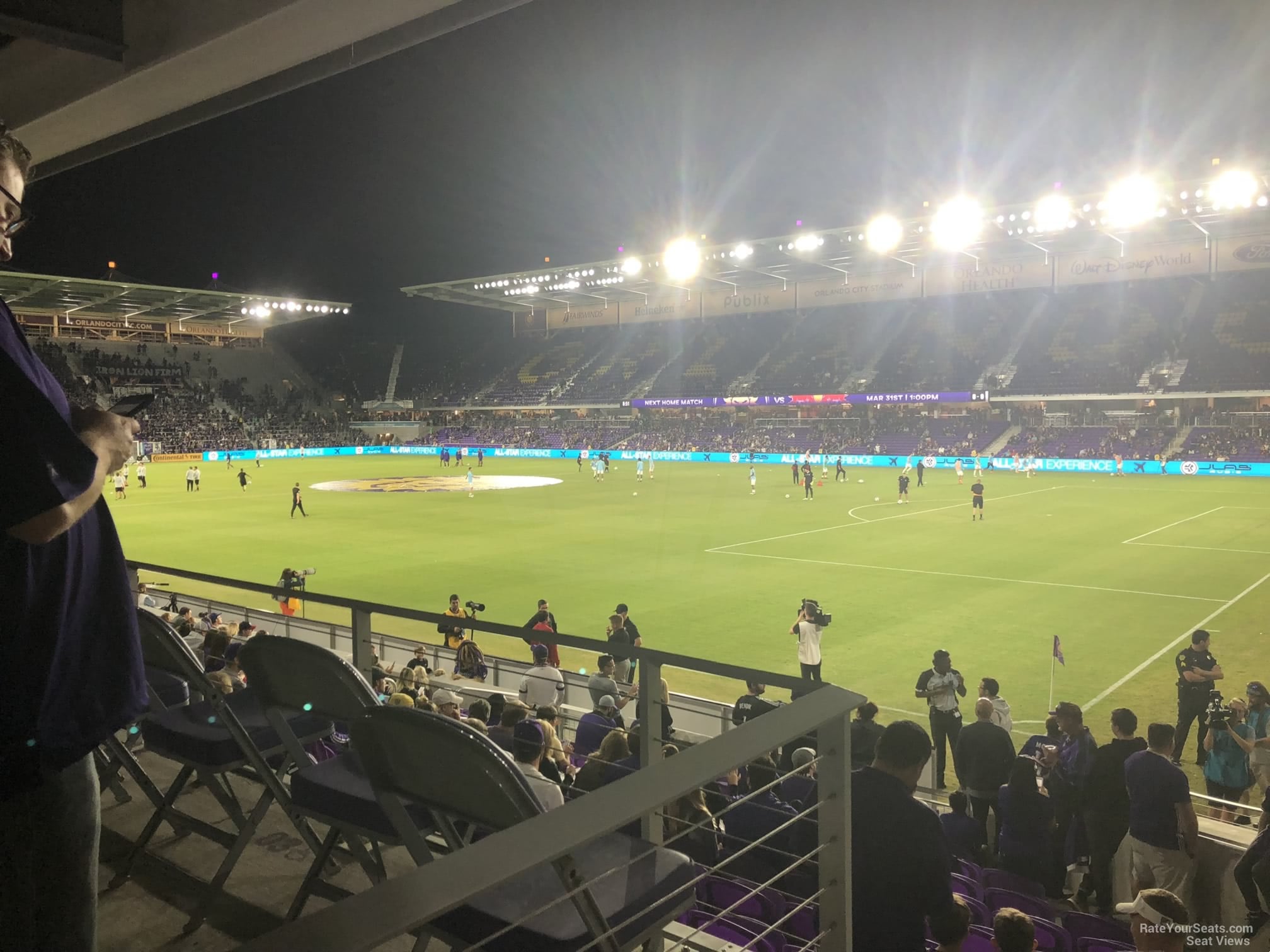 section 9 seat view for soccer - inter&co stadium