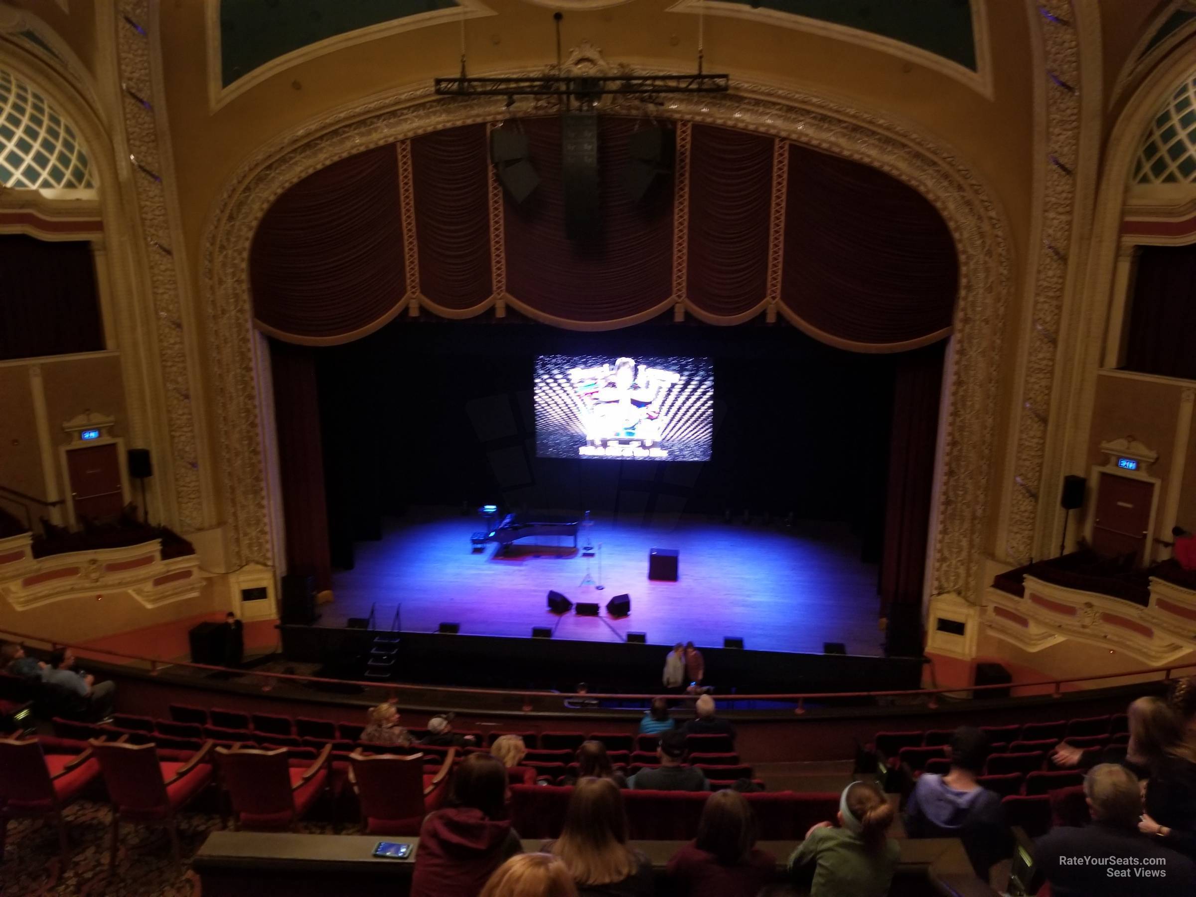 balcony 6, row l seat view  - orpheum theatre (minneapolis)