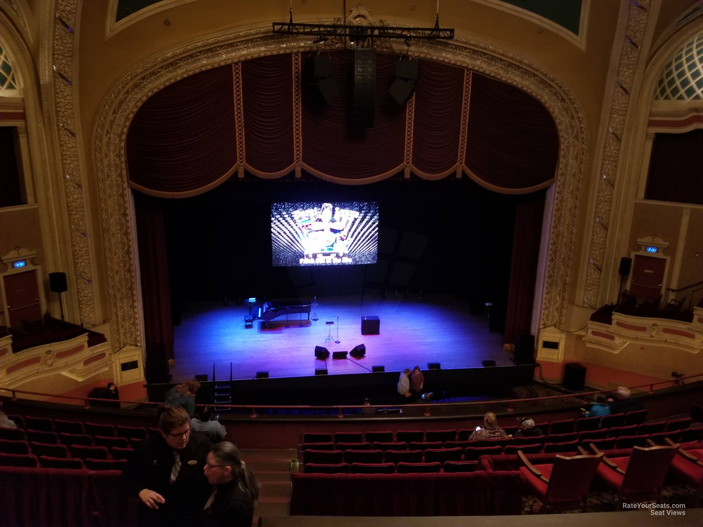 balcony 7, row l seat view  - orpheum theatre (minneapolis)