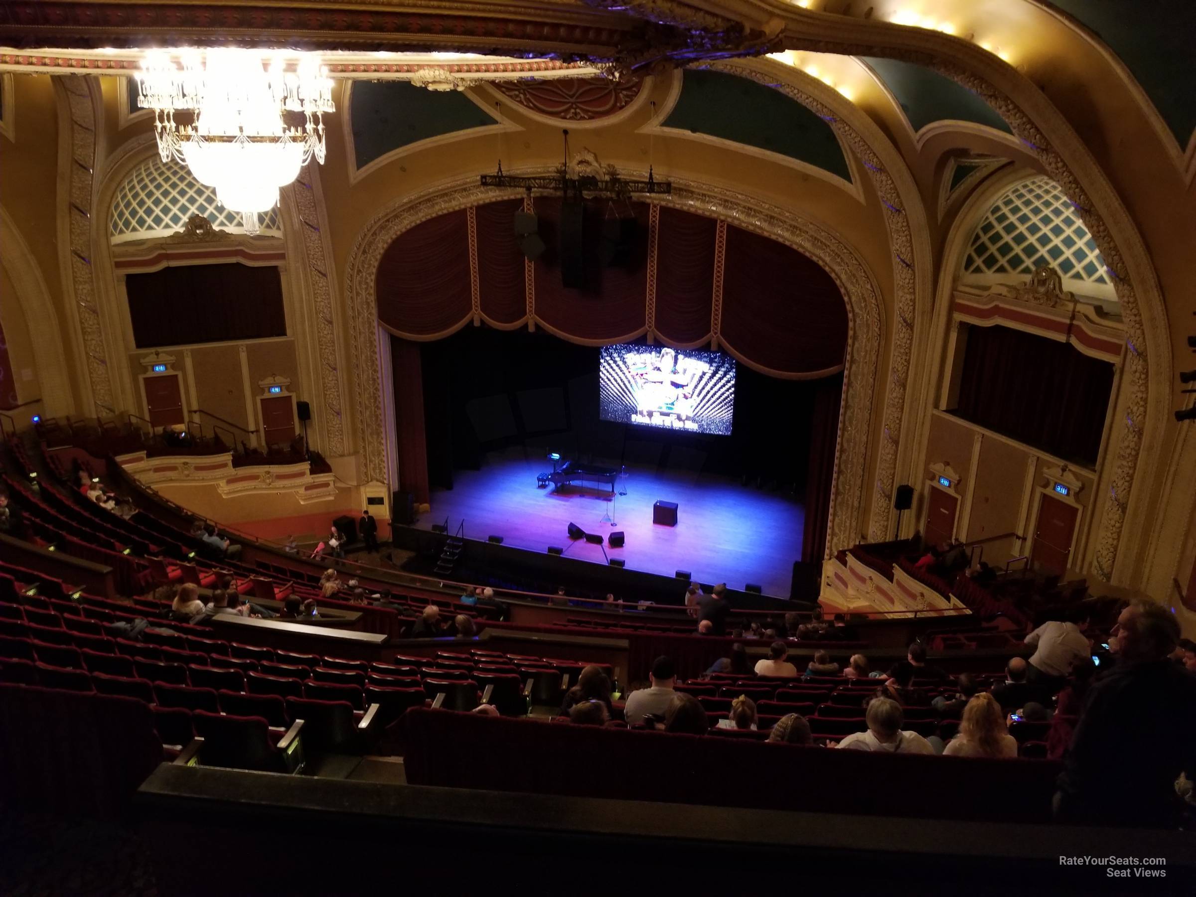 Orpheum Theatre Balcony 8 - RateYourSeats.com