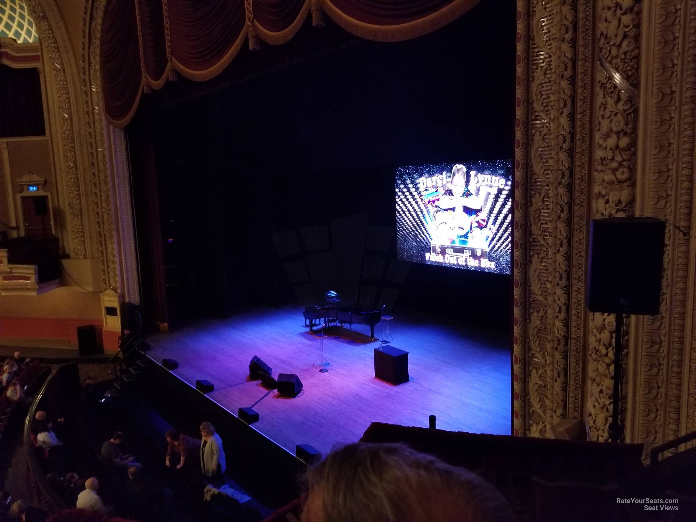 box right, row 202 seat view  - orpheum theatre (minneapolis)