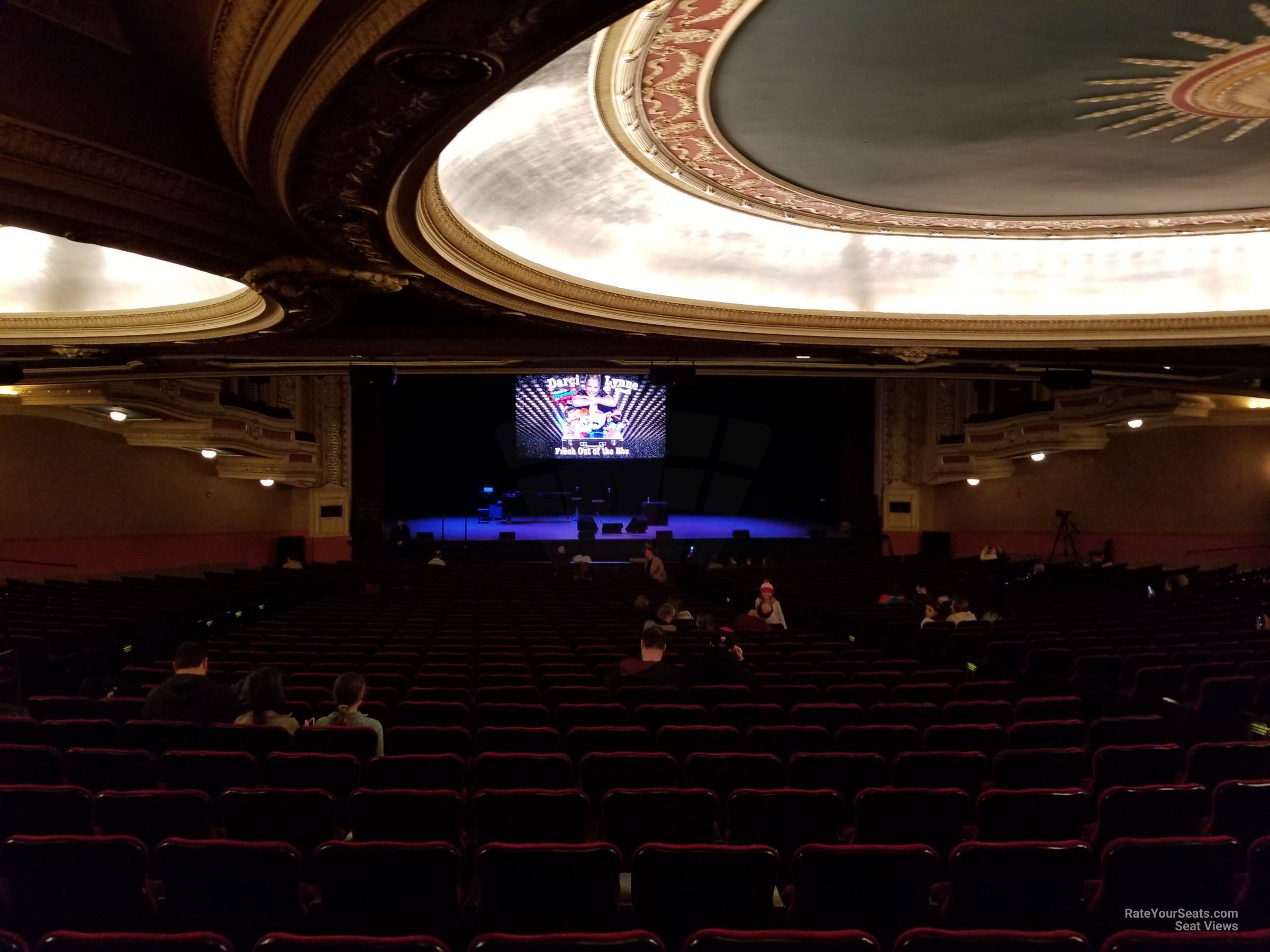 main floor 1, row hh seat view  - orpheum theatre (minneapolis)