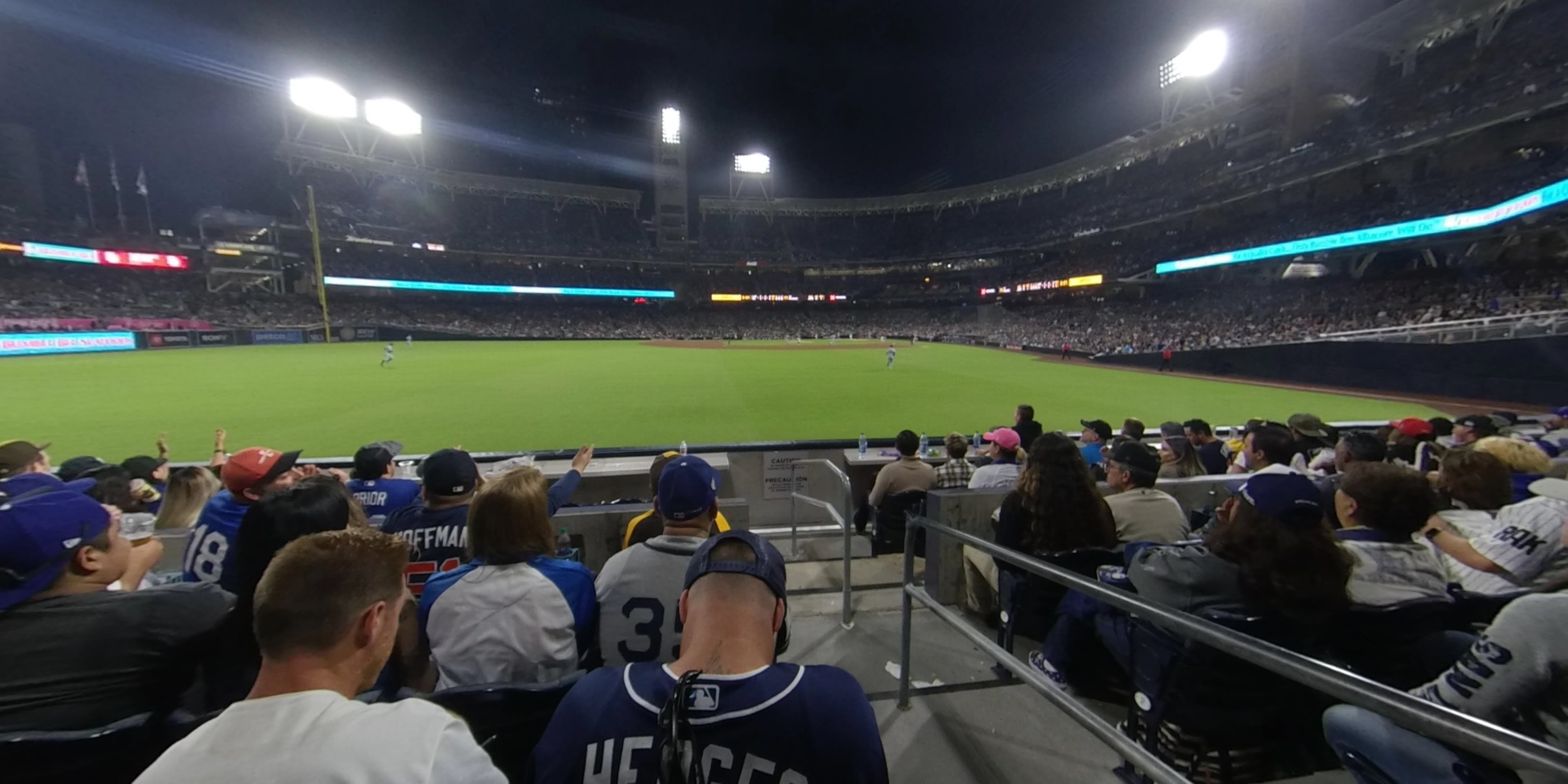 section 128 panoramic seat view  for baseball - petco park