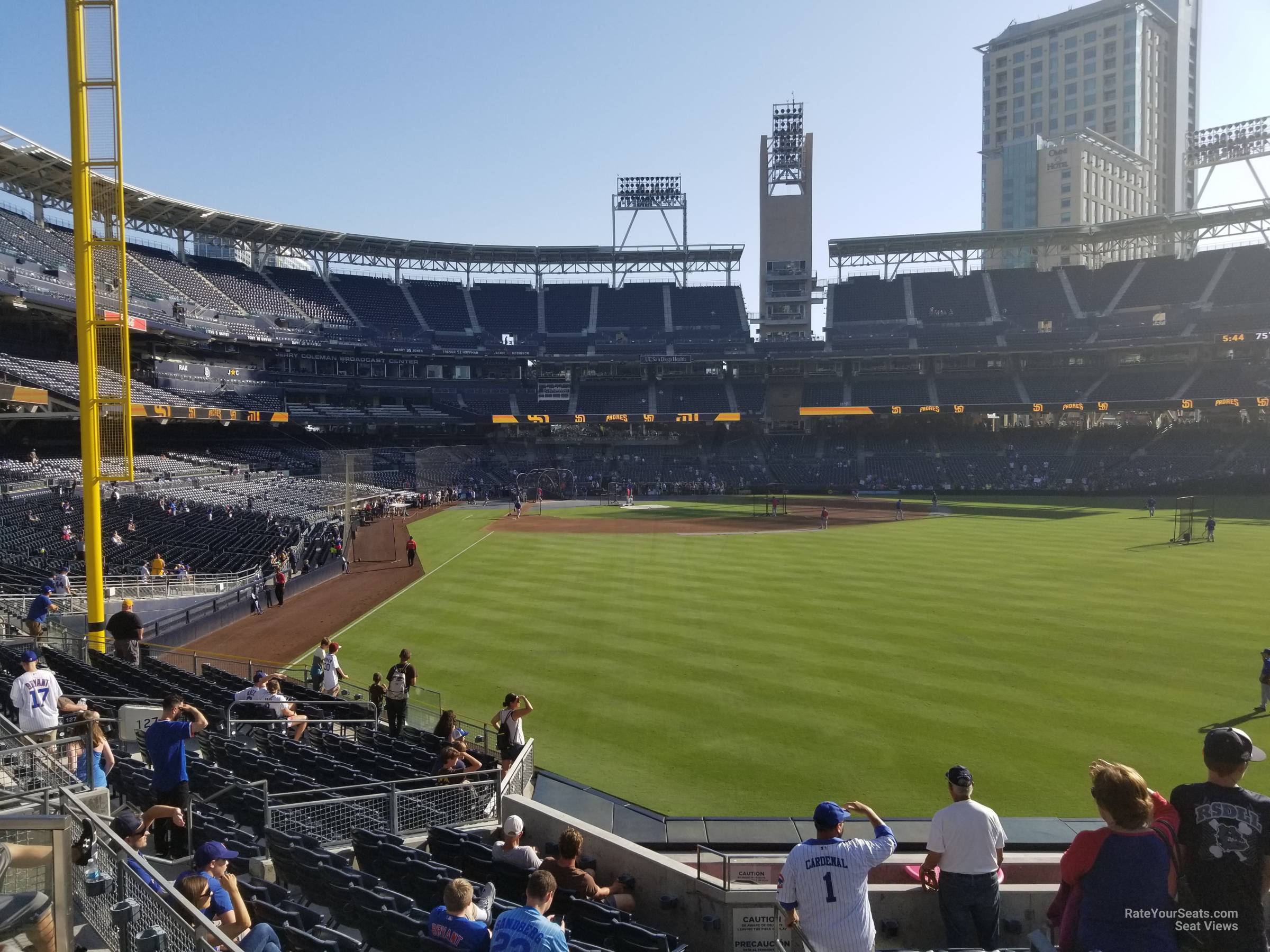 section 131, row 7 seat view  for baseball - petco park
