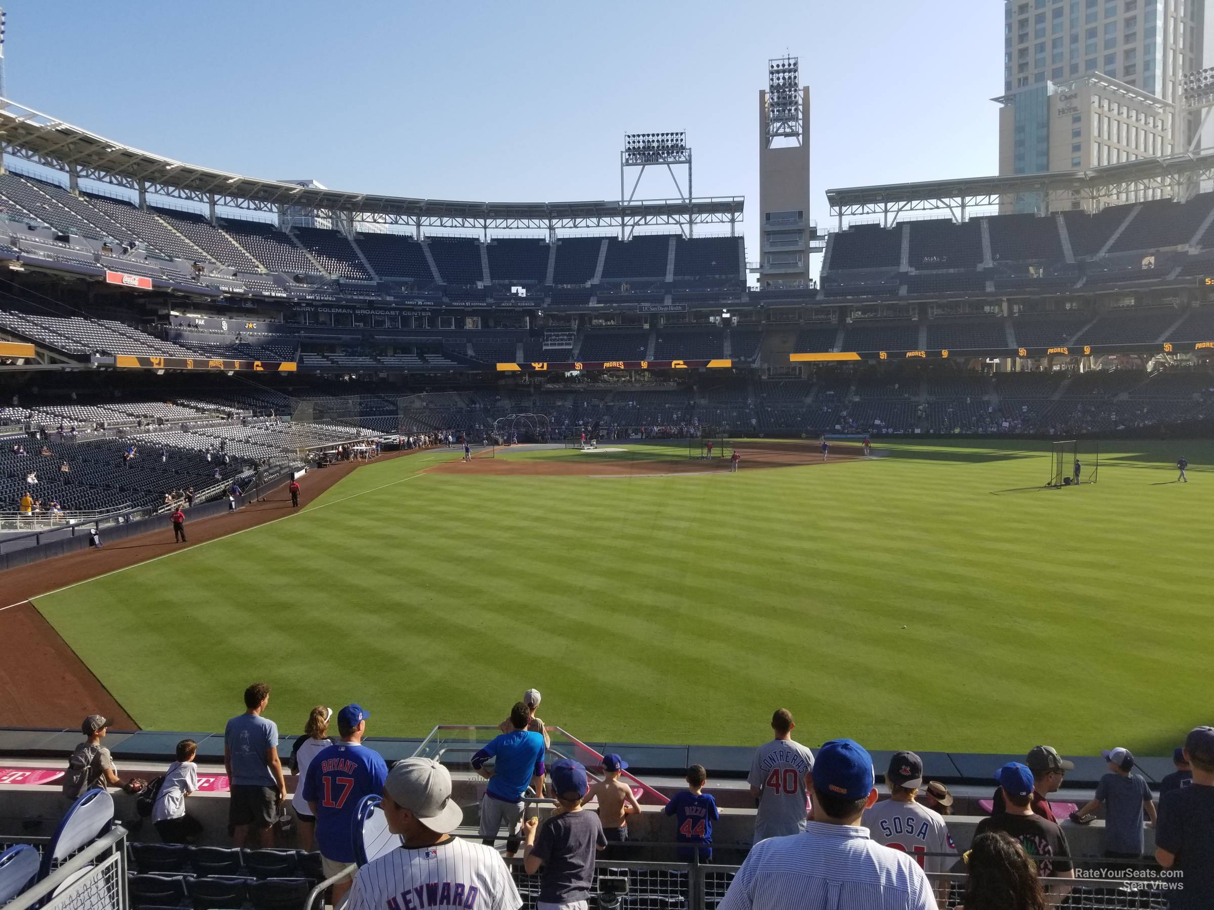 section 133, row 7 seat view  for baseball - petco park