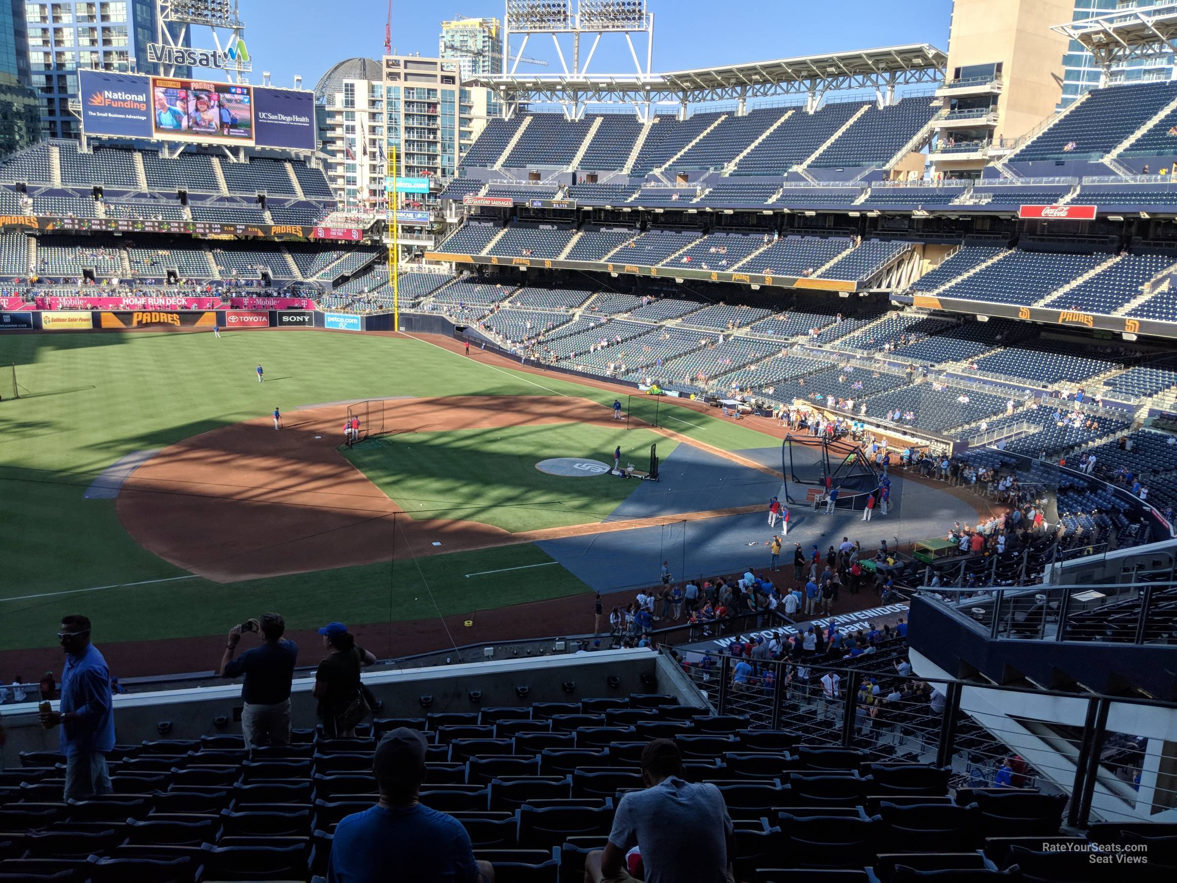 section 212, row 15 seat view  for baseball - petco park