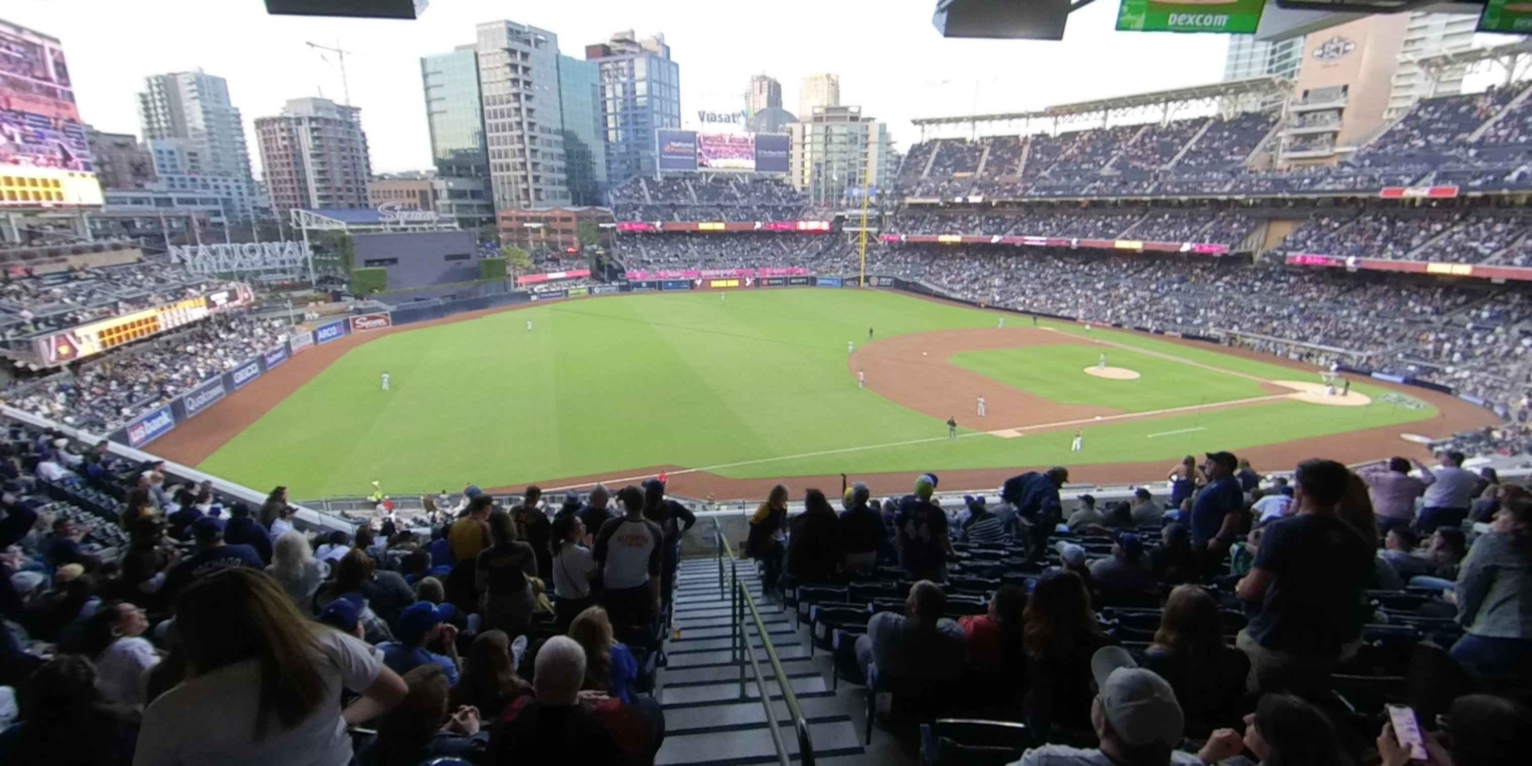 section 216 panoramic seat view  for baseball - petco park